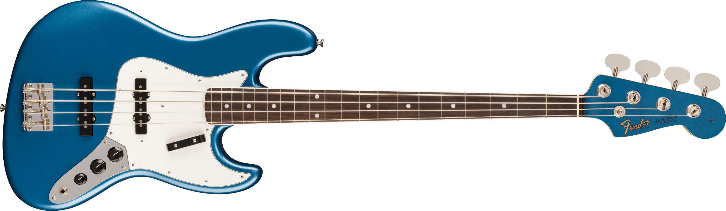 FENDER American Vintage II 1966 Jazz Bass, Rosewood Fingerboard, Lake Placid Blue - 0190170802