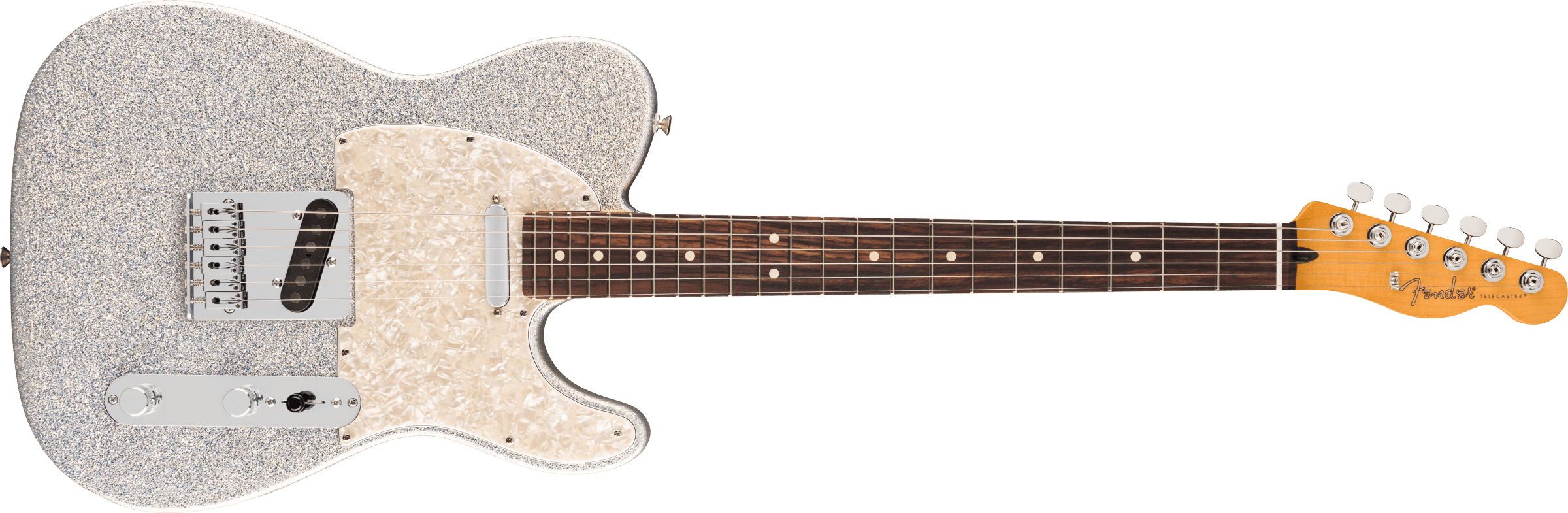 FENDER 75th Anniversary Player Ii Sparkle Telecaster Rosewood Fingerboard Diamond Dust Sparkle 0140770313