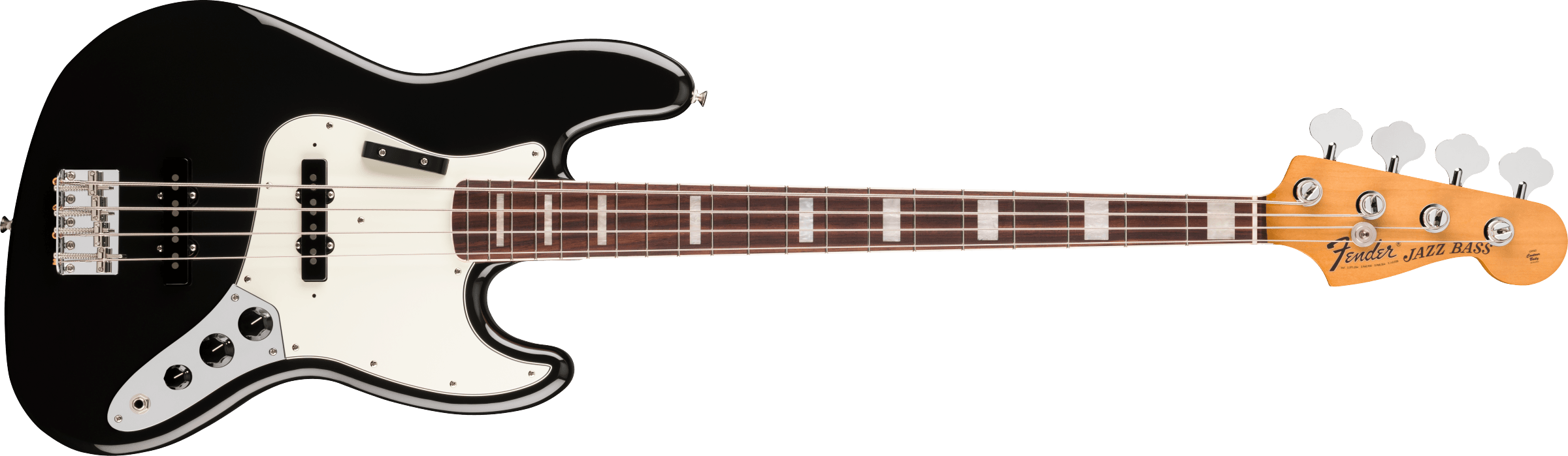 FENDER Vintera III Early 70s Jazz Bass, Rosewood Fingerboard, Black - 0149370306