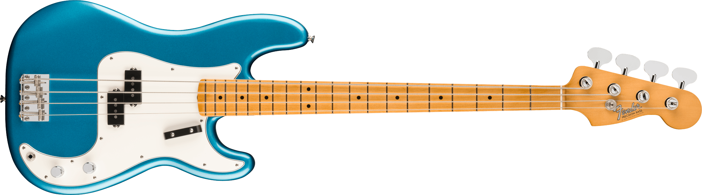 FENDER Vintera III Late 60s Precision Bass, Maple Fingerboard, Lake Placid Blue - 0149382302