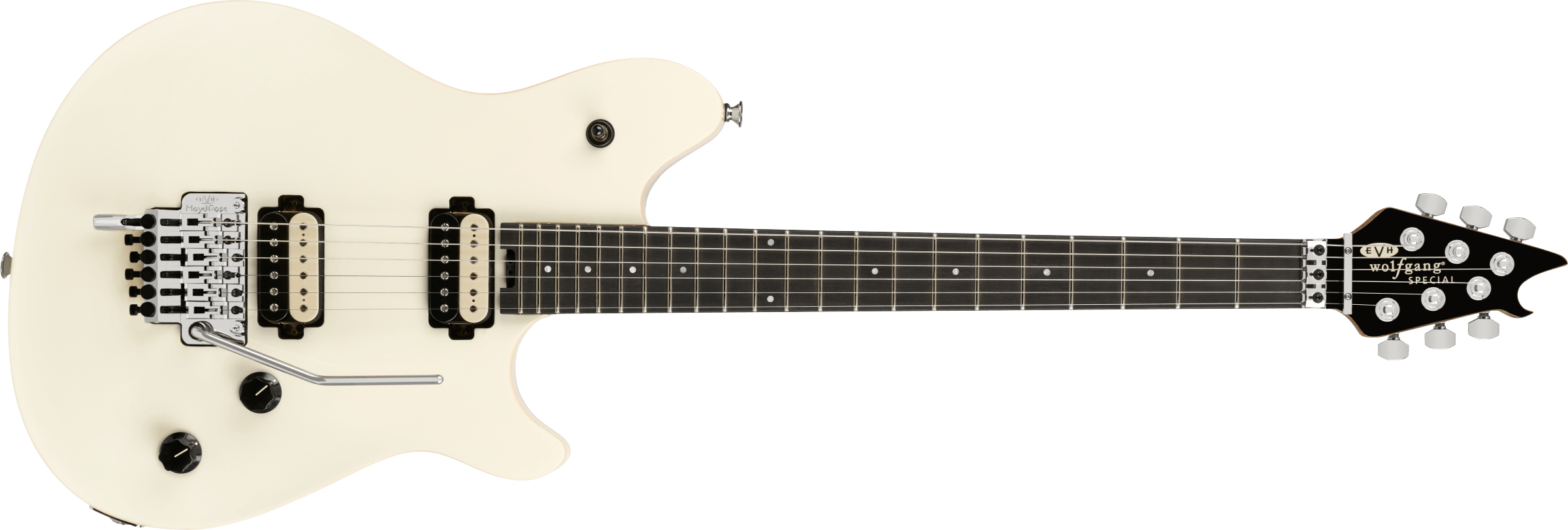 EVH Wolfgang Special, Baked Maple, Ebony Fingerboard, Ivory - 5107703349