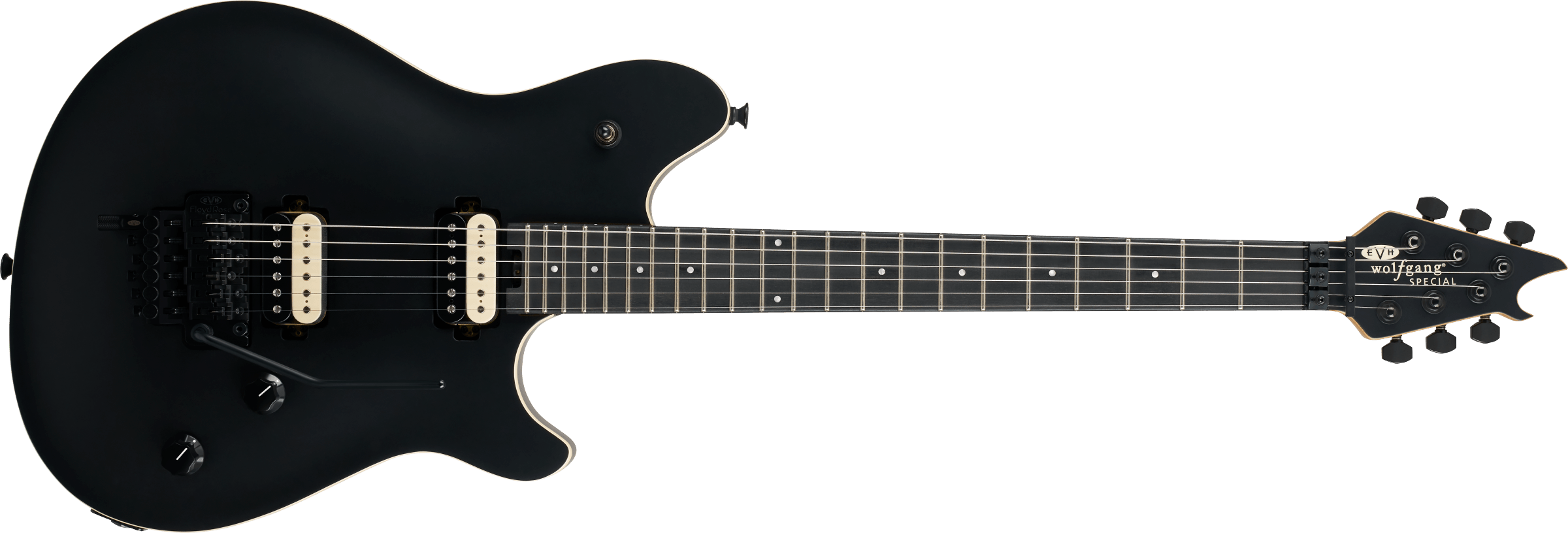 EVH Wolfgang Special, Baked Maple, Ebony Fingerboard, Stealth Black - 5107703368