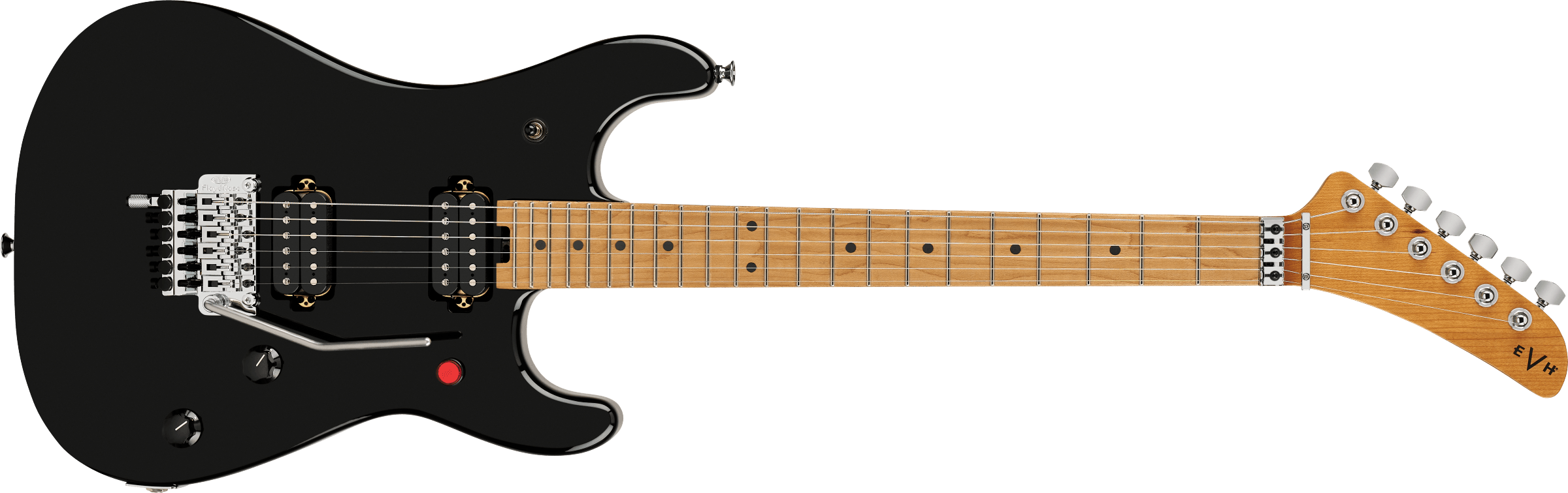 EVH 5150  Series Deluxe, Baked Maple, Black - 5108300303