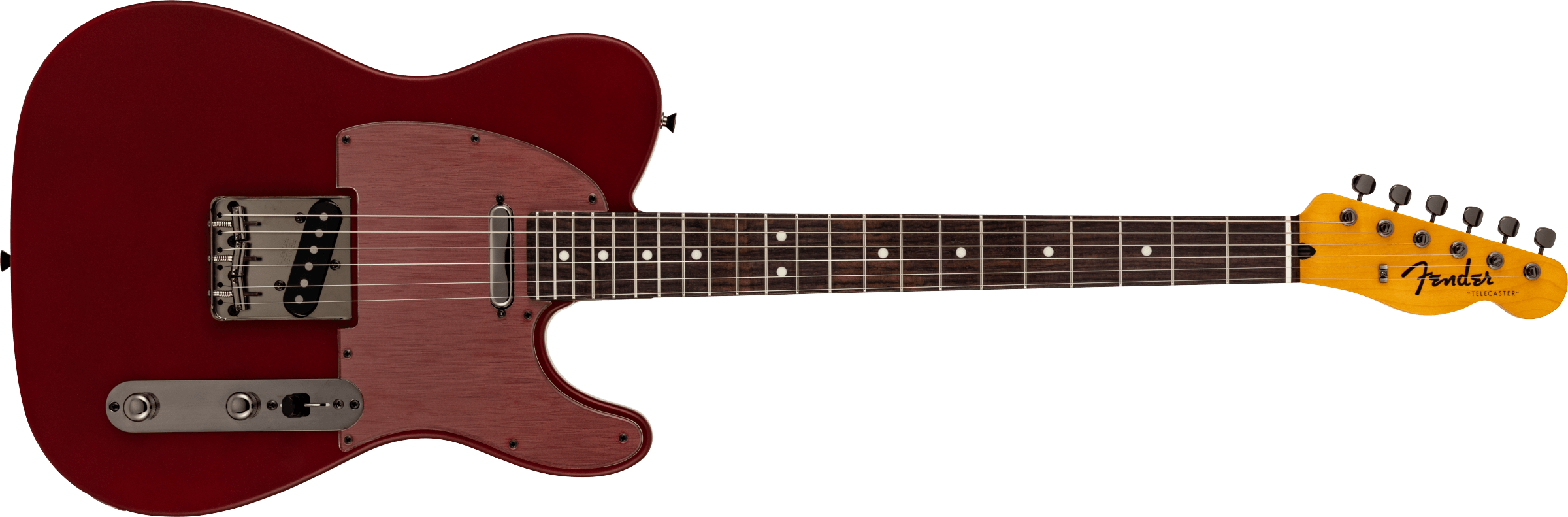 FENDER Made in Japan Hybrid II 2026 Collection Telecaster, Rosewood Fingerboard, Matte Inferno Red - 5660100397