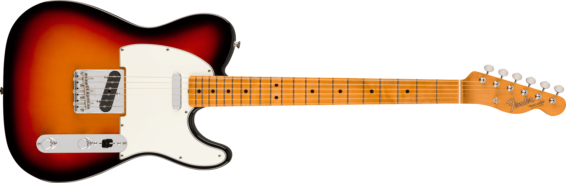 FENDER Vintera III Mid 60s Telecaster, Maple Fingerboard, 3-Color Sunburst - 0149272300