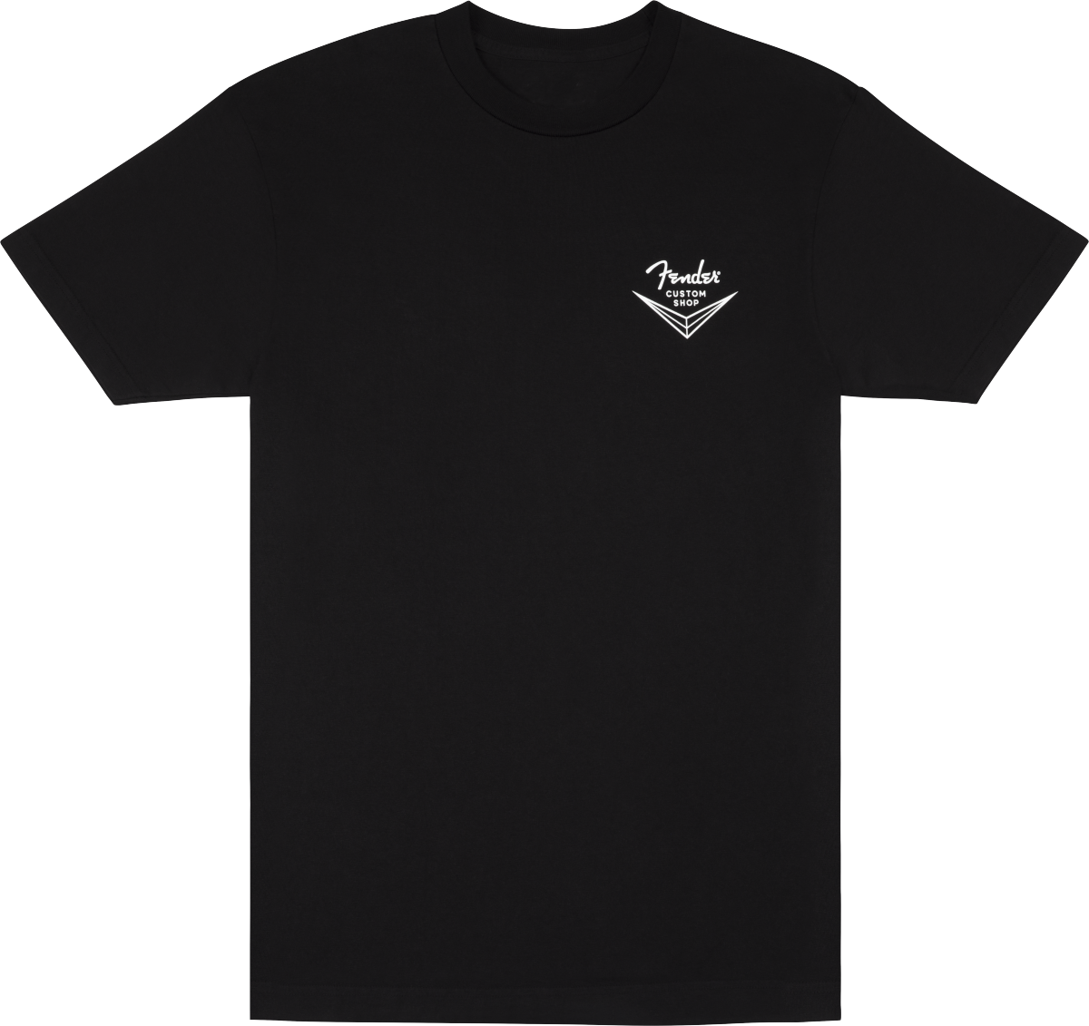 FENDER Custom Shop Tee,  Black, XXL - 9192351806