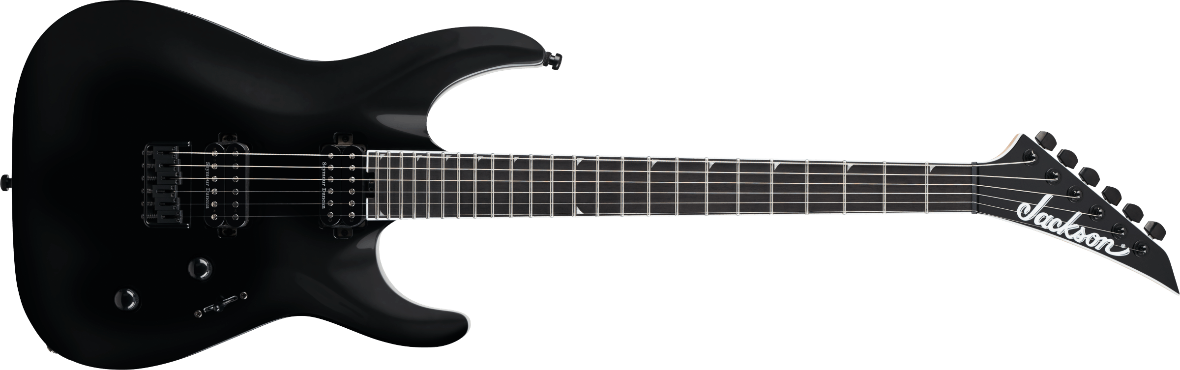 JACKSON Pro Plus Series Soloist SLA2 HT, Ebony Fingerboard, Gloss Black - 2914507503