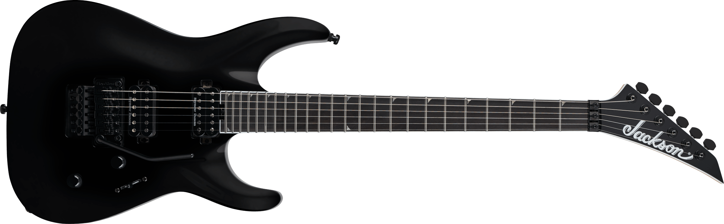 JACKSON Pro Plus Series Soloist SLA2, Ebony Fingerboard, Gloss Black - 2914527503