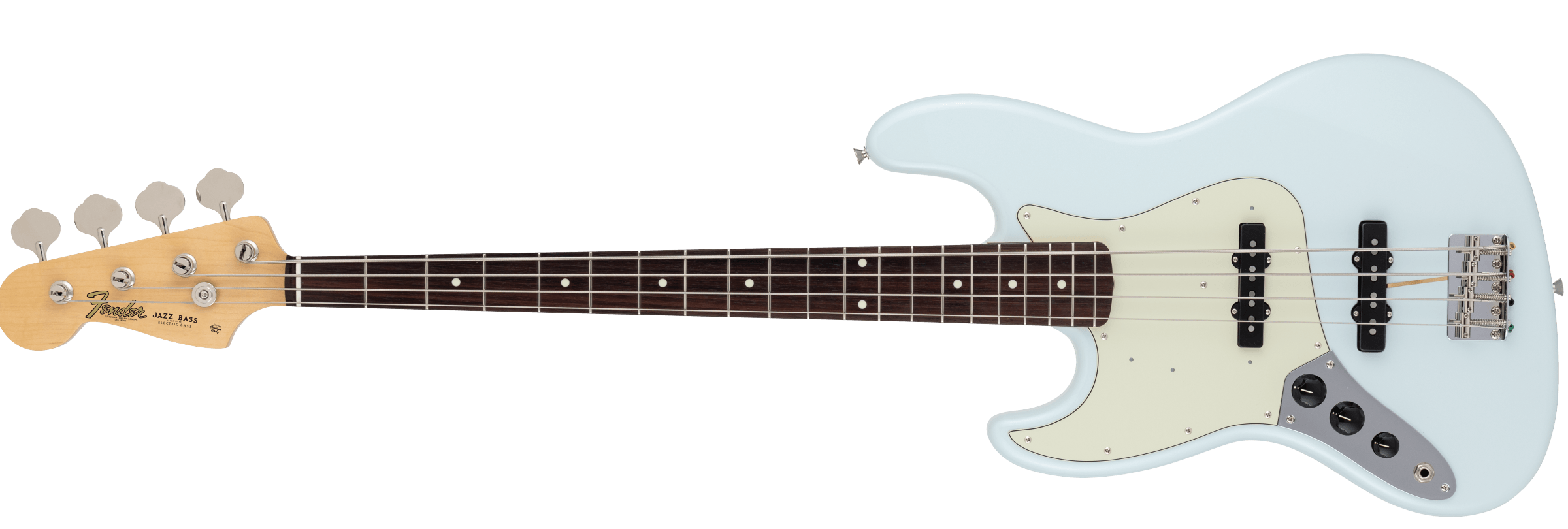 FENDER Made in Japan Traditional 60s Jazz Bass, Left-Handed, Rosewood Fingerboard, Sonic Blue - 5382120372