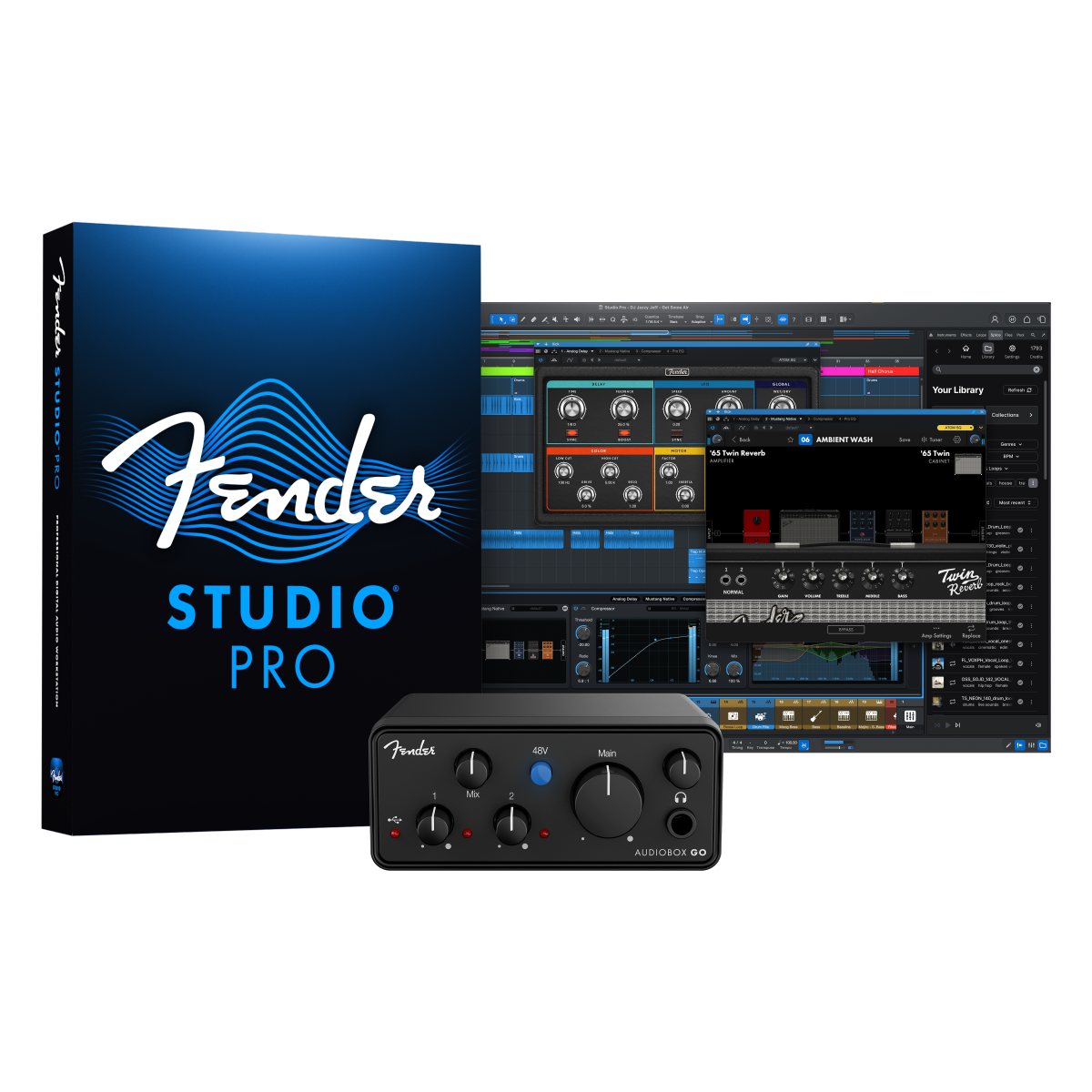 FENDER AudioBox GO, Black - 2777700712