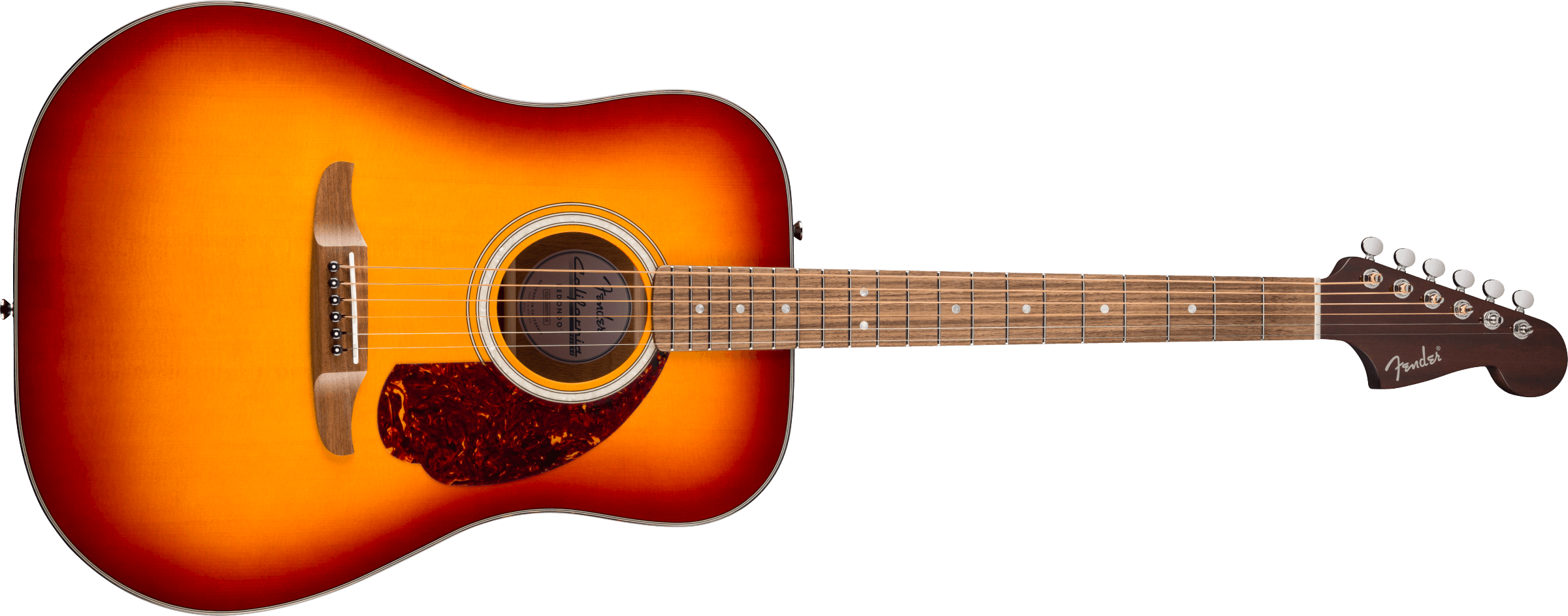 FENDER California Deluxe Redondo, Walnut Fingerboard, Sienna Sunburst - 0974600547