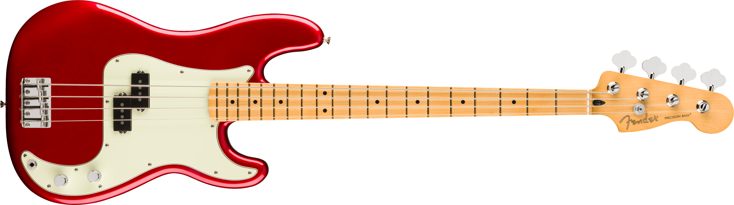 FENDER 75th Anniversary Player Ii Precision Bass Maple Fingerboard Candy Apple Red 0146472509
