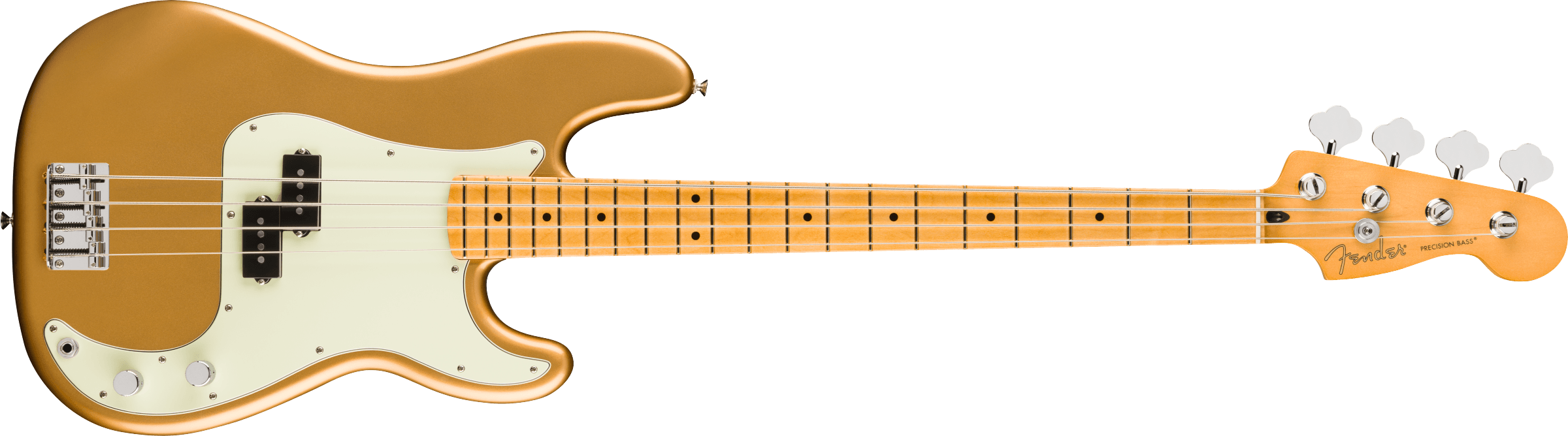 FENDER 75th Anniversary Player Ii Precision Bass Maple Fingerboard Aztec Gold 0146472578