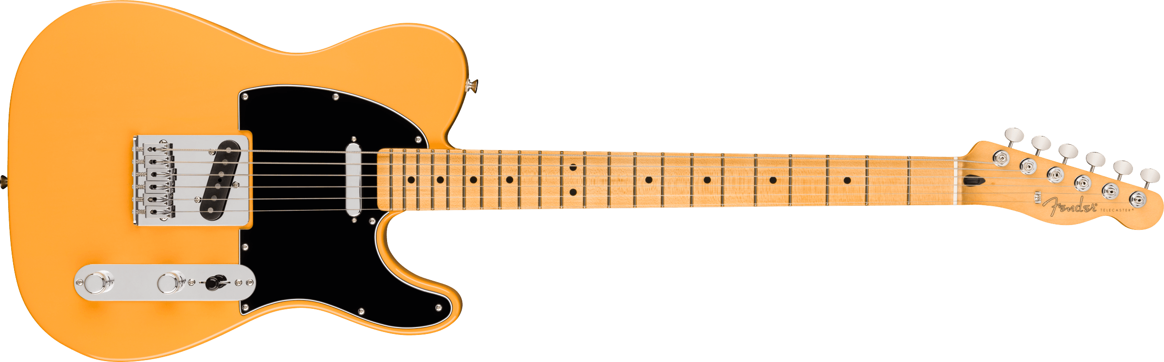FENDER 75th Anniversary Player II Baritone Telecaster, Maple Fingerboard, Butterscotch Blonde - 0147112550