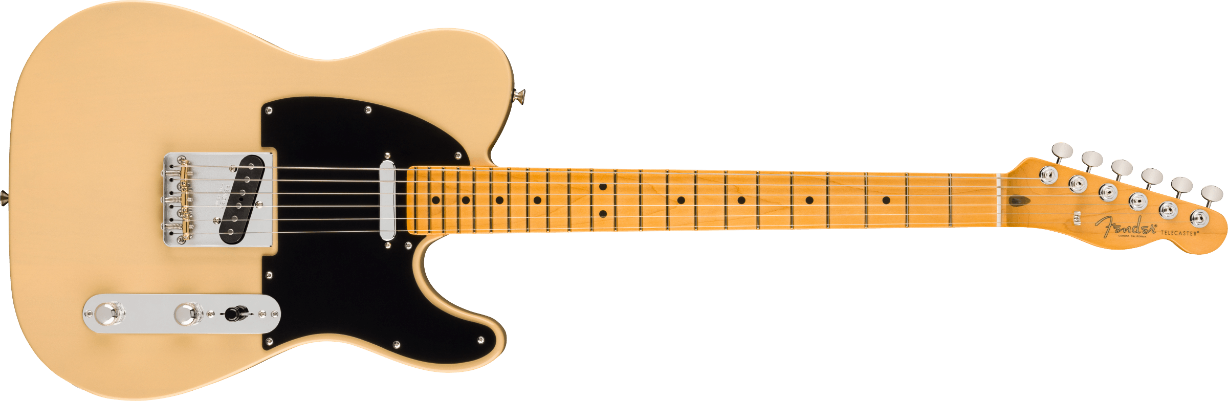FENDER Limited Edition American Professional Classic Telecaster featuring the Fender Silent System, Maple Fingerboard, Vintage Blonde - 0175042307