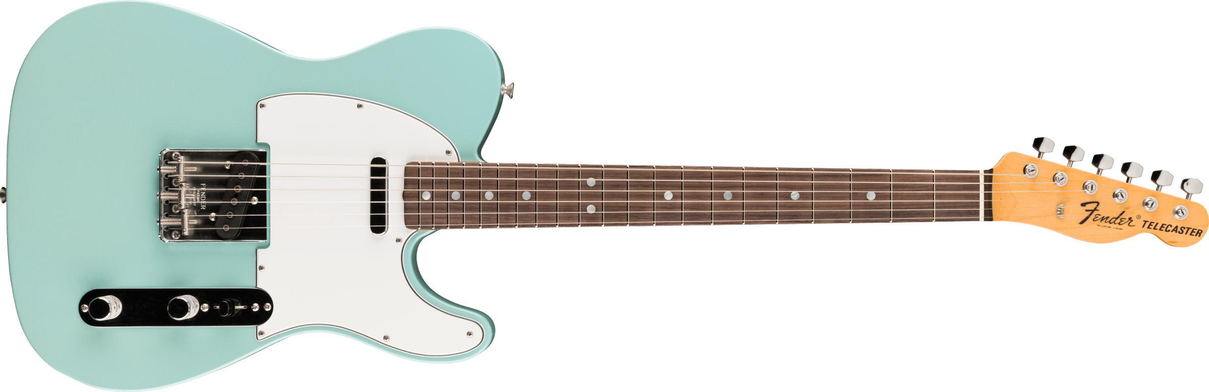 FENDER Custom Shop 1968 Telecaster Closet Classic, Super Aged Daphne Blue - 9235700222