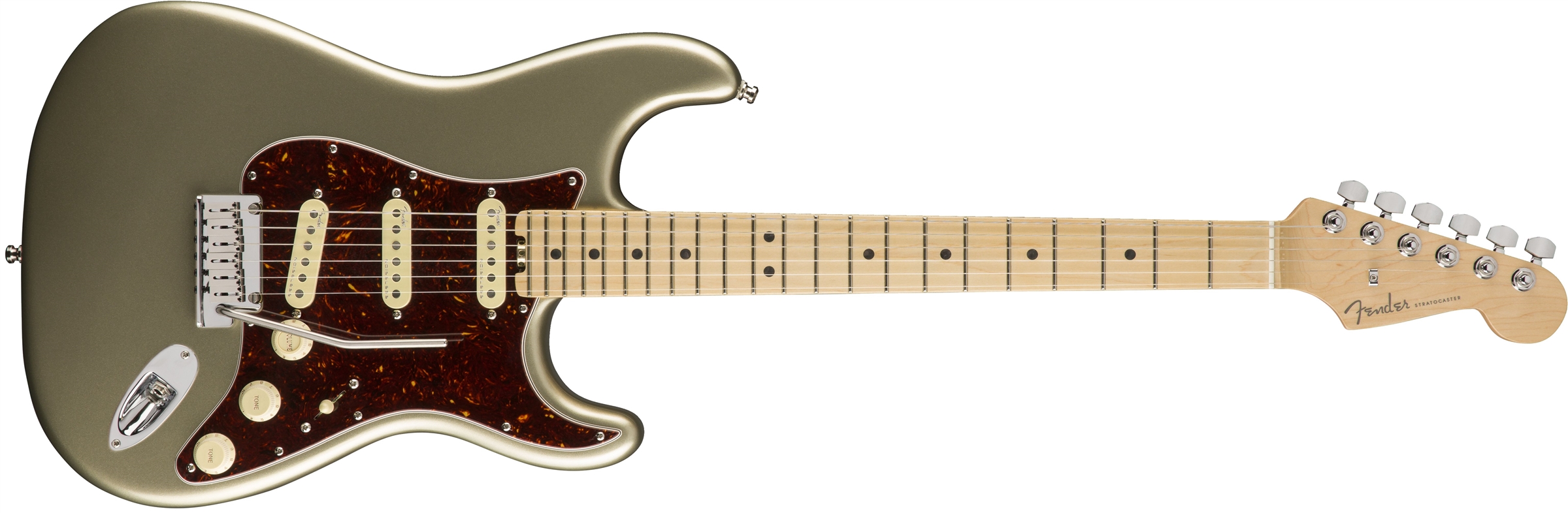 Fender American Elite Stratocaster®, Maple Fingerboard, Champagne