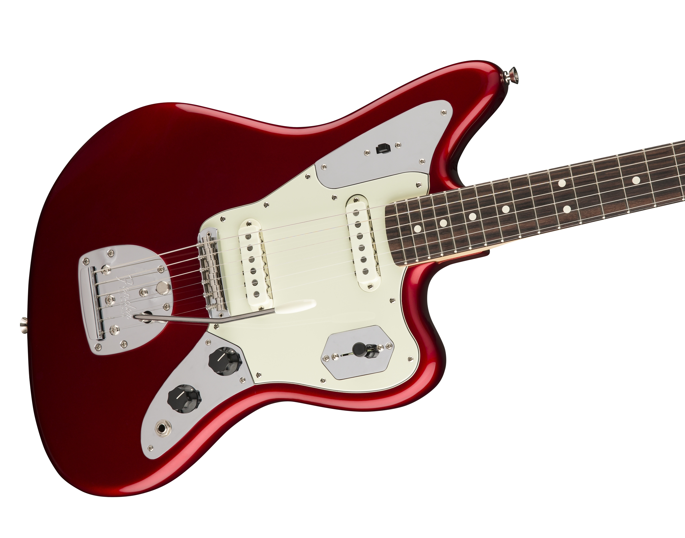 Fender American Pro Jaguar®, Rosewood Fingerboard, Candy Apple Red