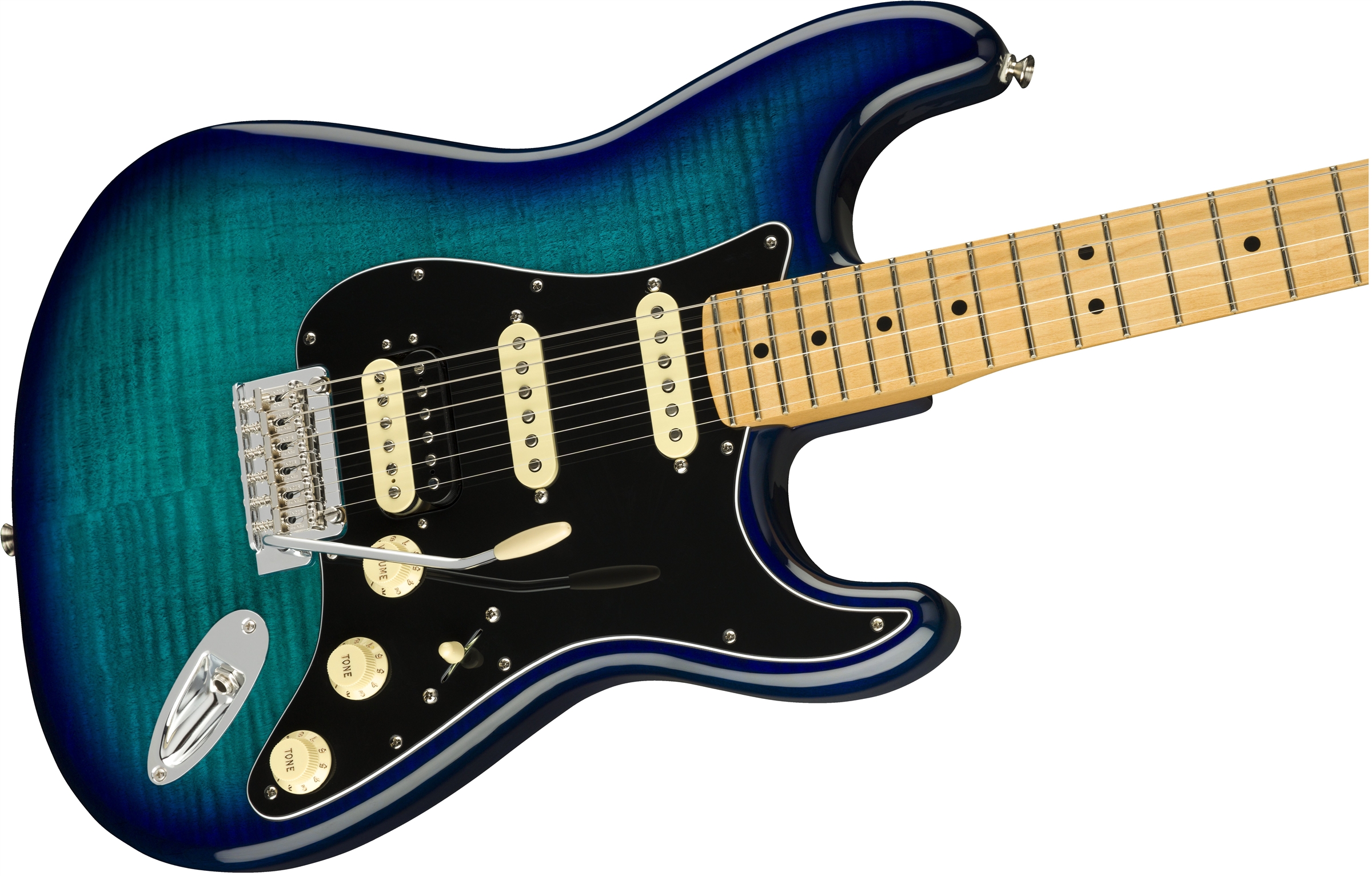 fender standard stratocaster hss plus top