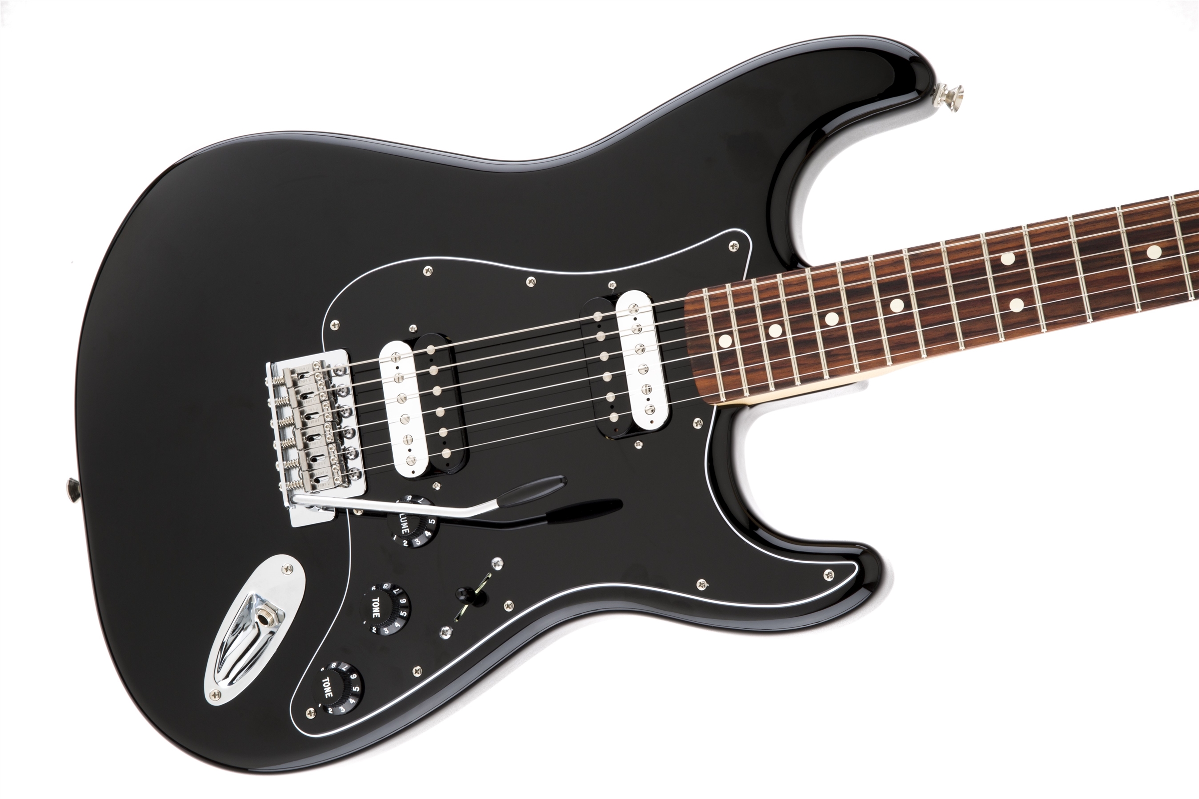 Fender Standard Stratocaster® HH, Rosewood Fingerboard, Black