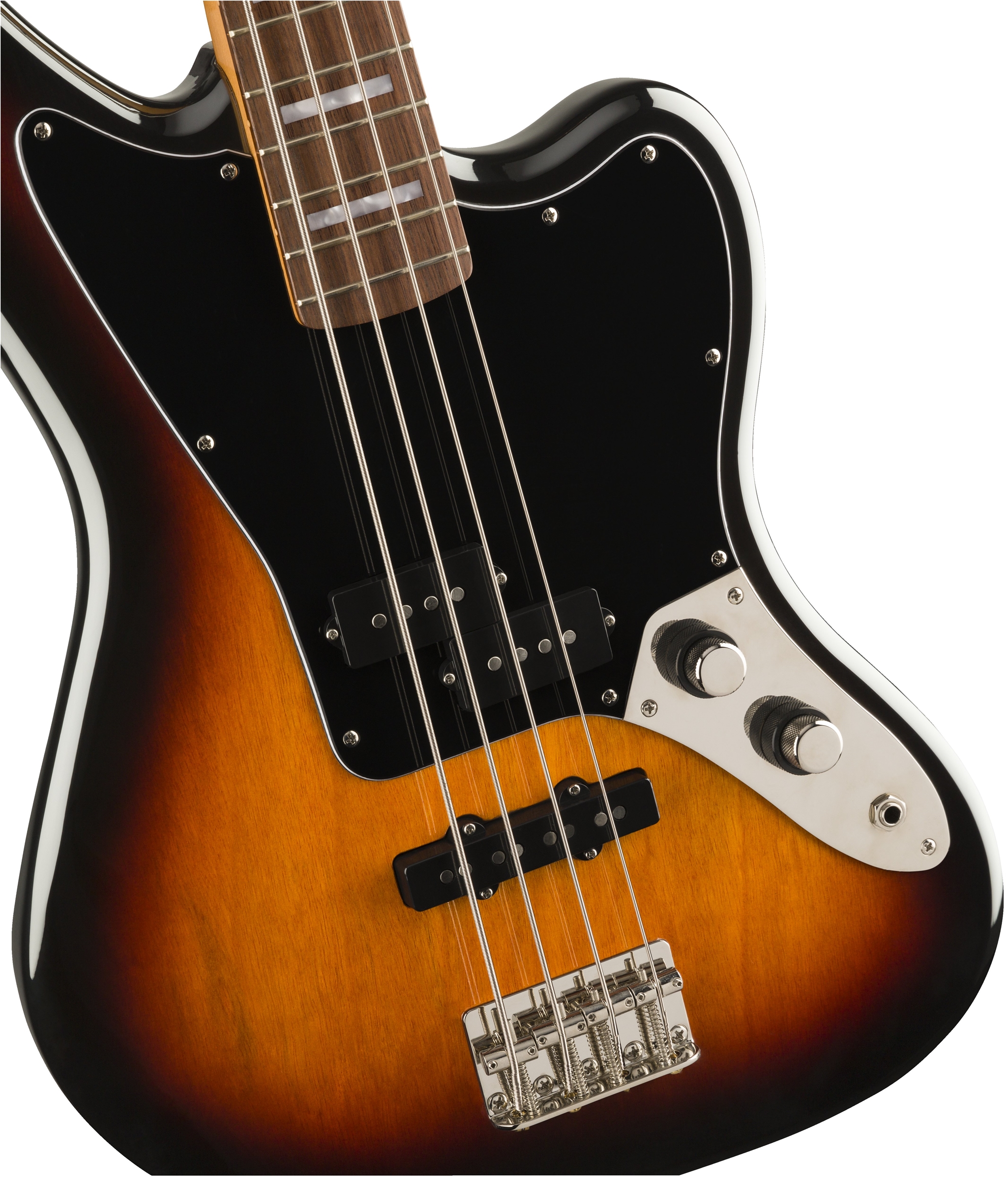 Laurel Fingerboard Squier by Fender Classic Vibe Jaguar Bass 3-Color Sunburst