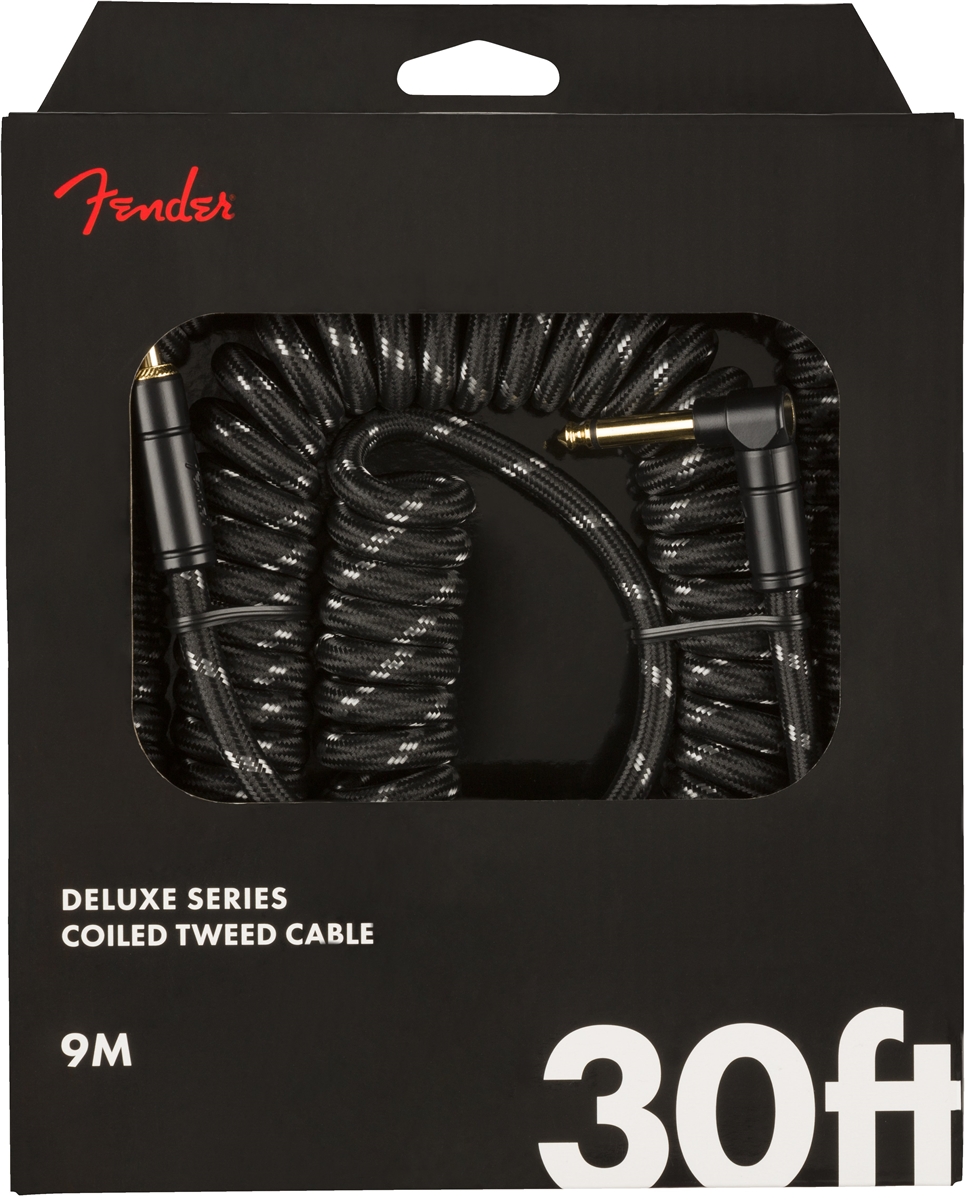 Deluxe Series Tweed Coil Instrument Cables Accessories