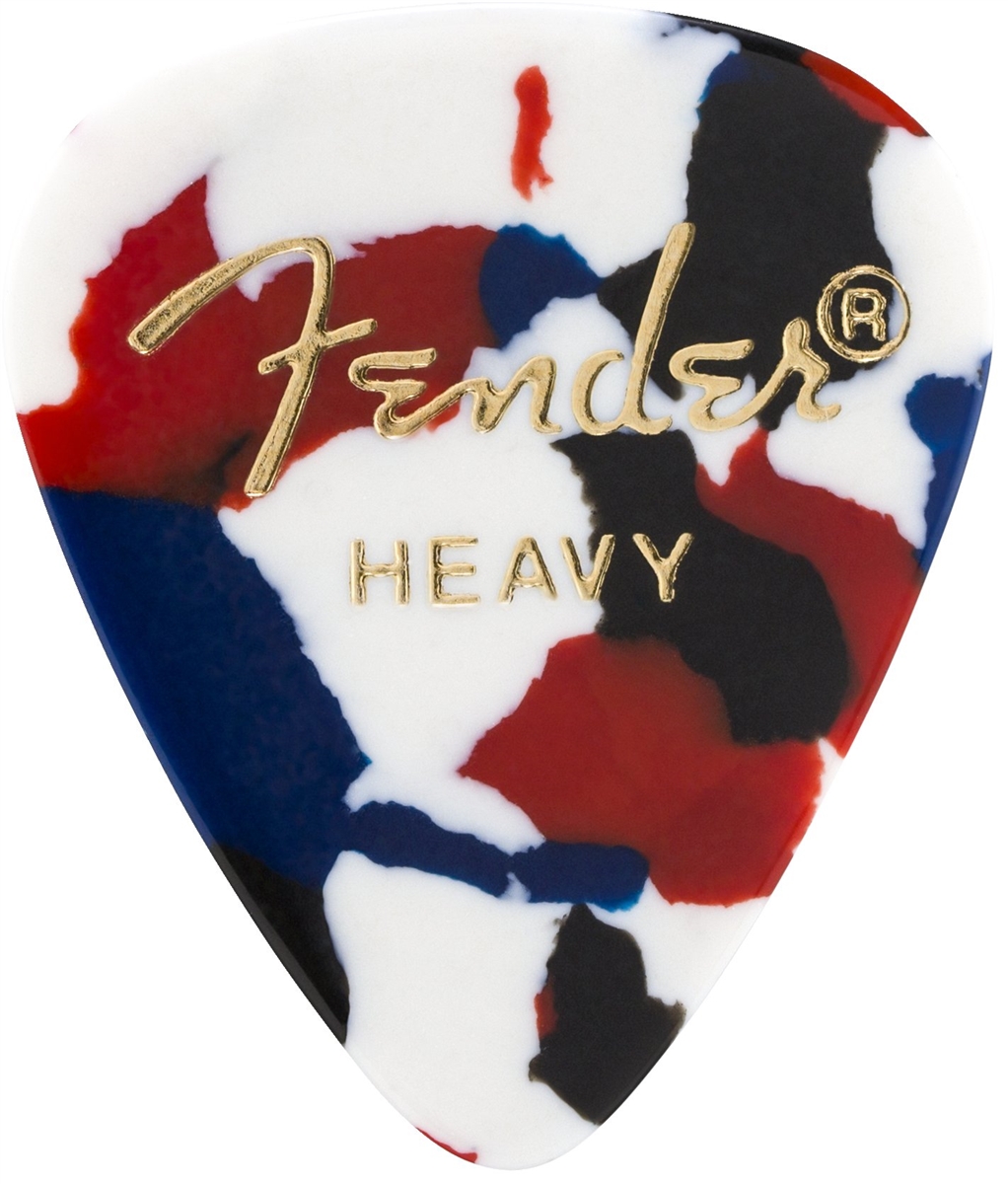 Medium Fender 351 Classic Celluloid Guitar Picks 144-Pack Shell 1-Gross