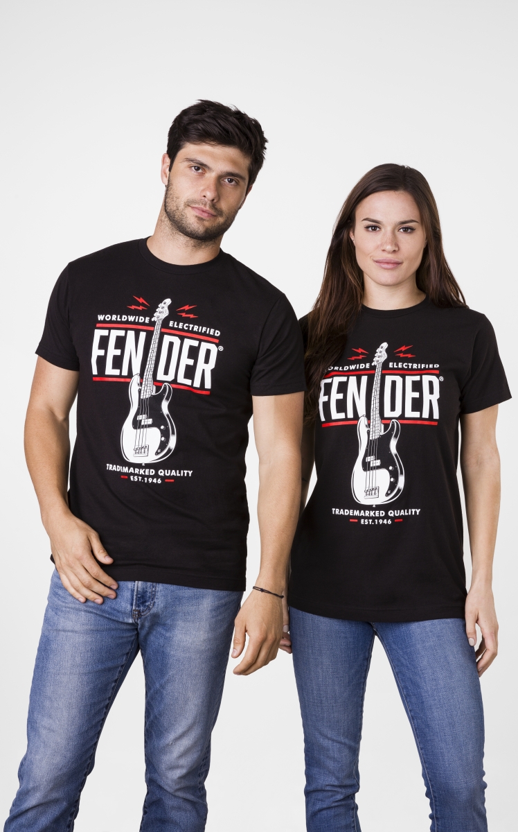 fender precision bass t shirt