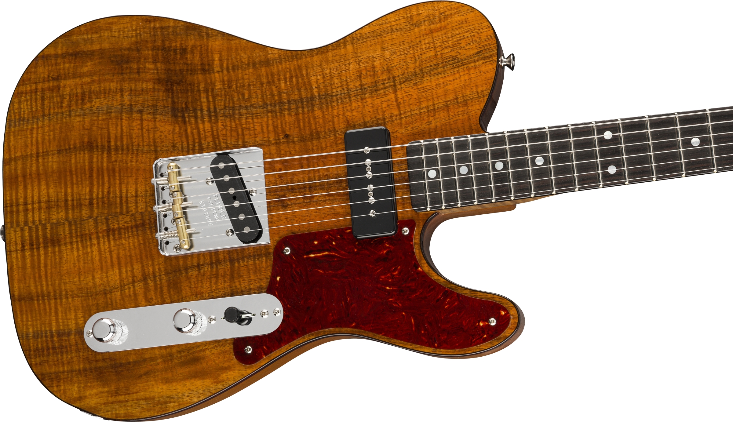 Artisan Koa P90 Telecaster® Custom Shop Electric Guitars