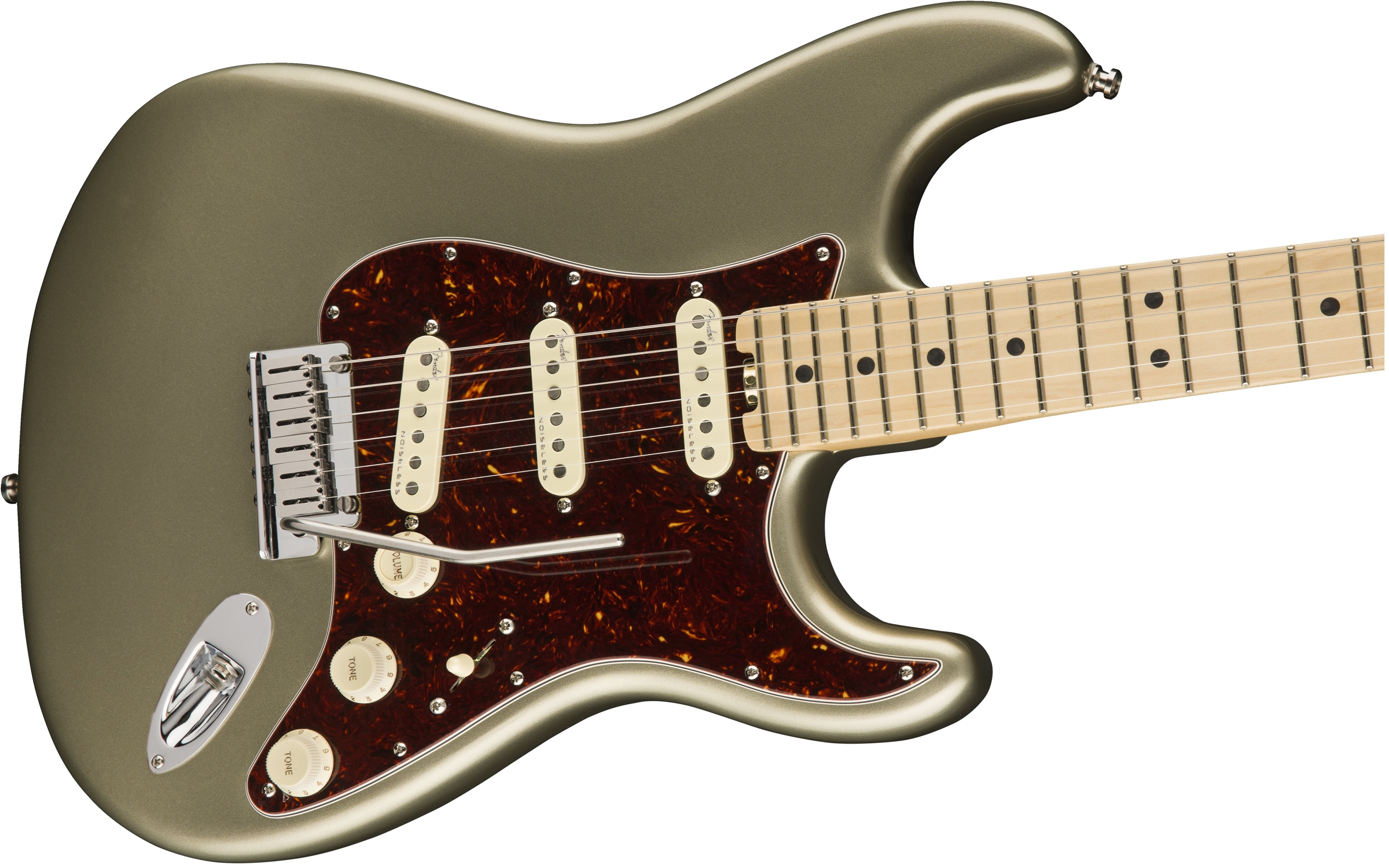 Fender American Elite Stratocaster®, Maple Fingerboard, Champagne