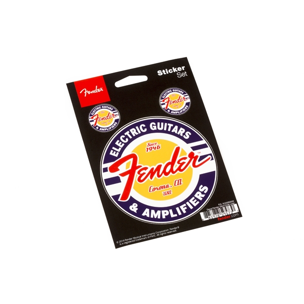 Fender™ Window Decals Guitar and Amp Logo Fender™ Window Decals