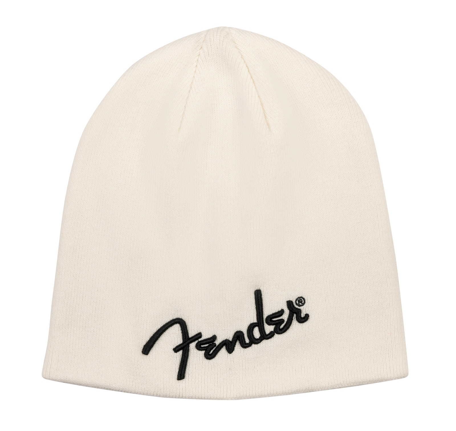 Fender® Logo Beanie, Arctic White Lifestyle