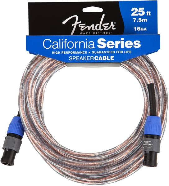 Fender® California Speaker Cables (Speakon Speakon) 16 AWG Accessories