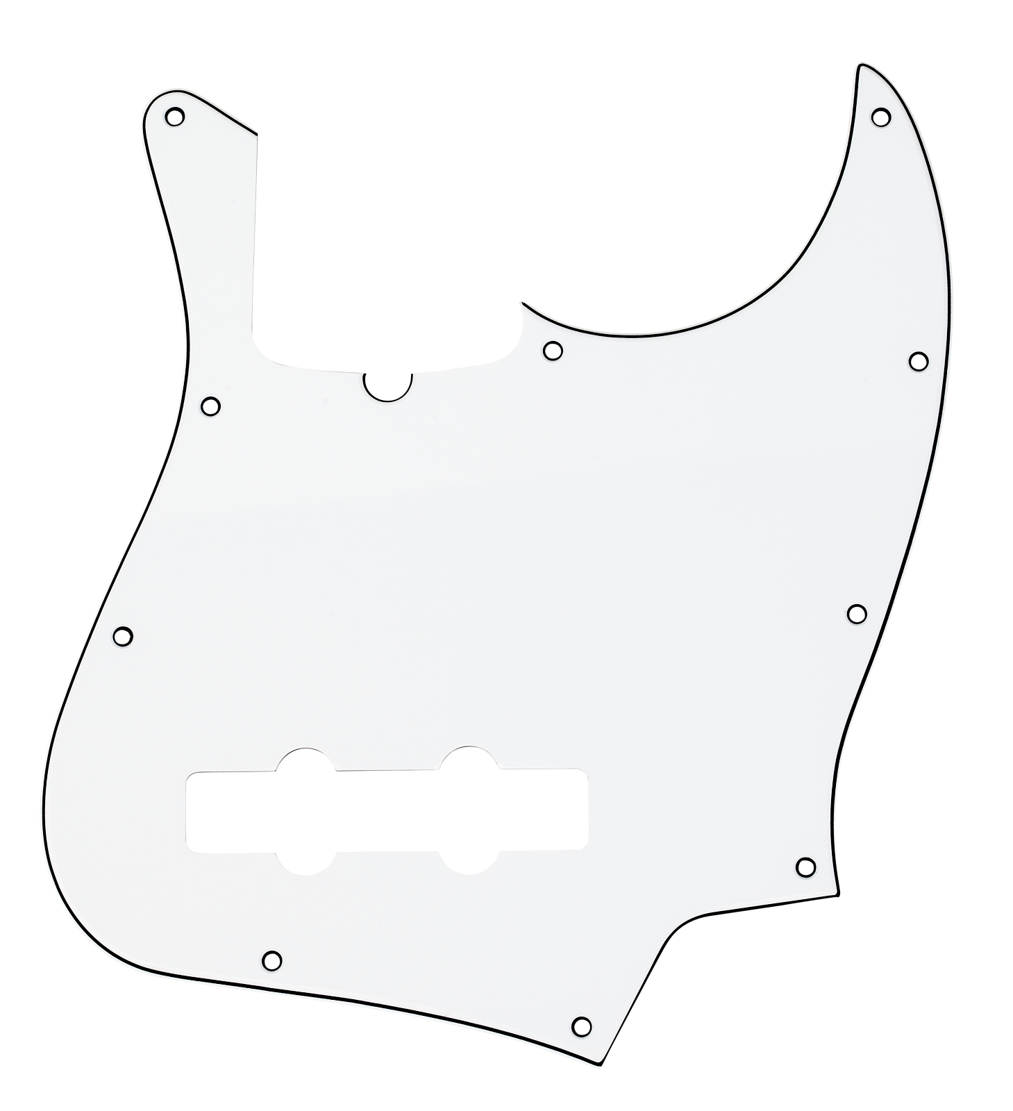 10Hole Contemporary Jazz Bass® Pickguards Parts