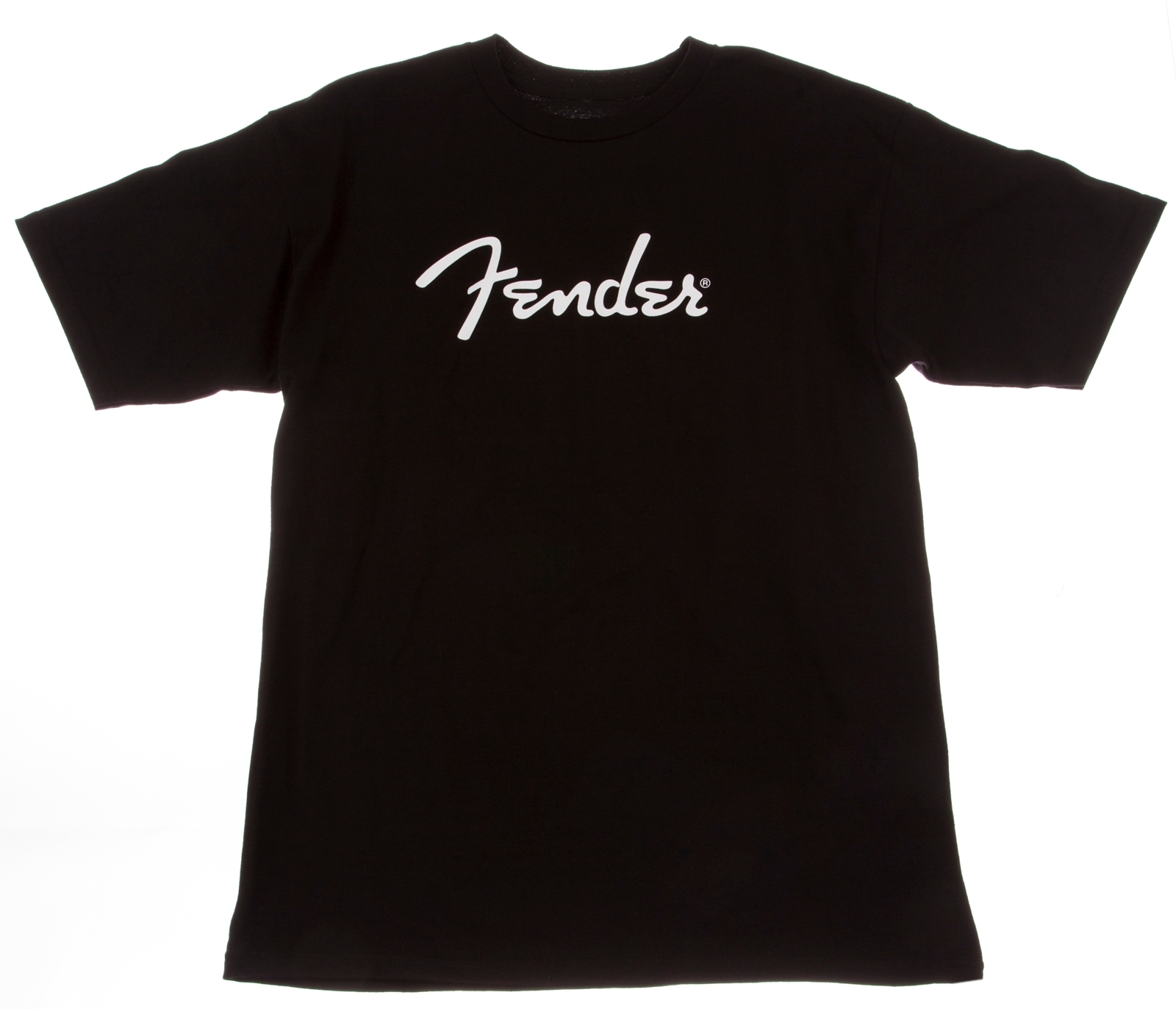 Fender® Spaghetti Logo TShirt Black Lifestyle