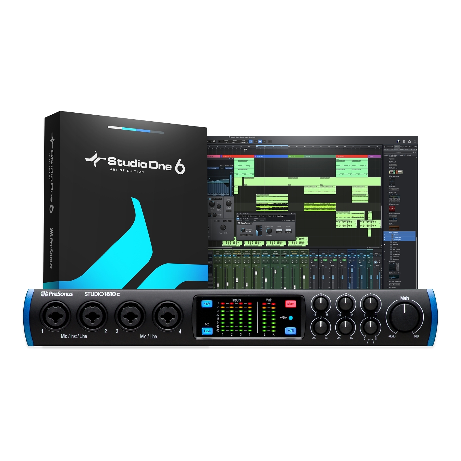 PreSonus® Studio 1810c | Interfaces