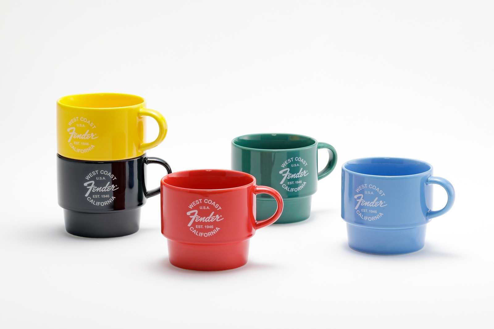 Fender® West Coast Logo Mug Home & Office