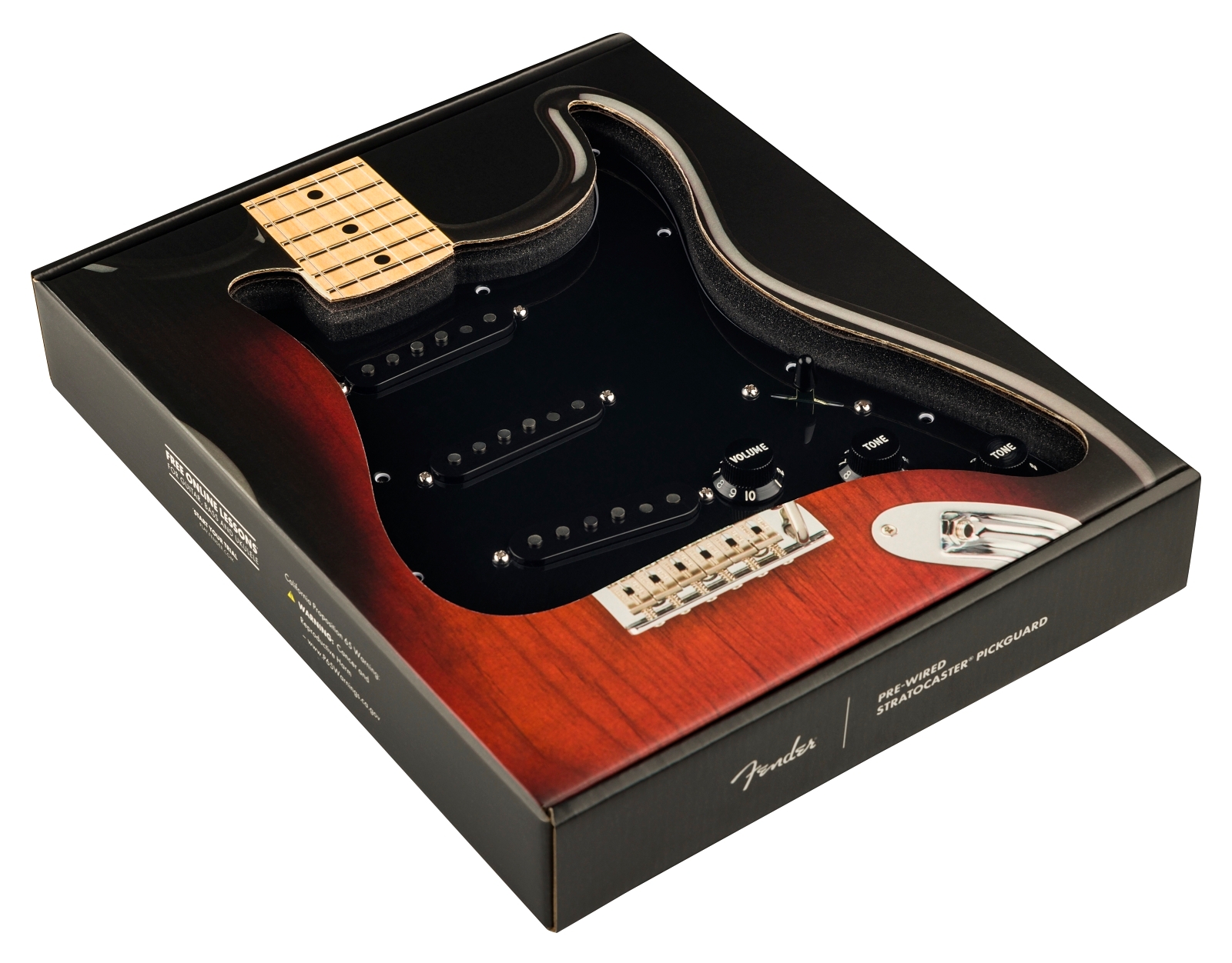 PreWired Strat® Pickguard, Pure Vintage '59 w/RWRP Midde Curated Grids