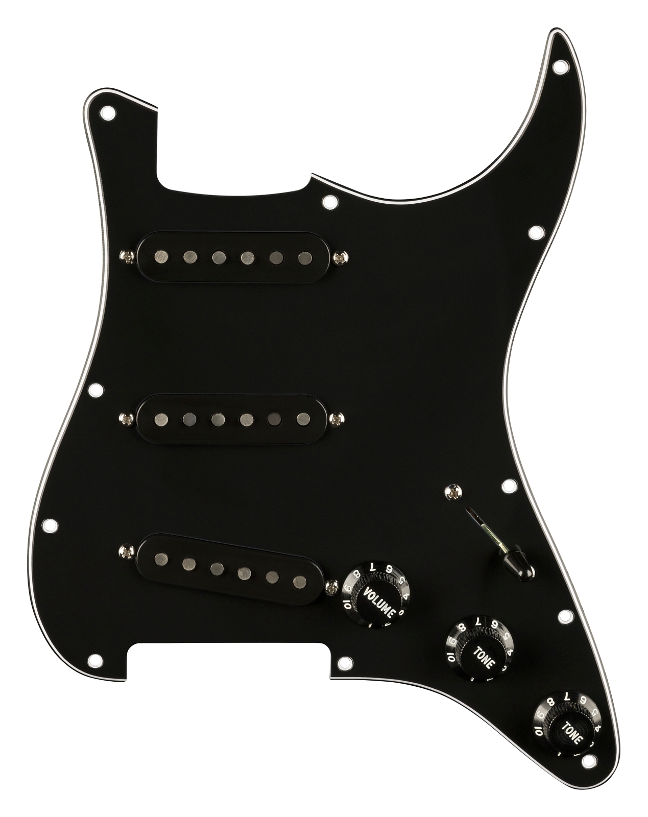 PreWired Strat® Pickguard, Pure Vintage '59 w/RWRP Midde Curated Grids