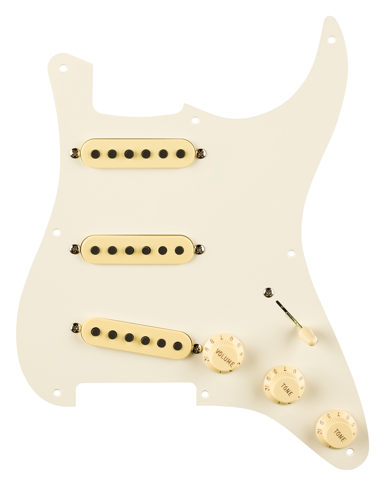 PreWired Strat® Pickguard, Eric Johnson Signature Curated Grids