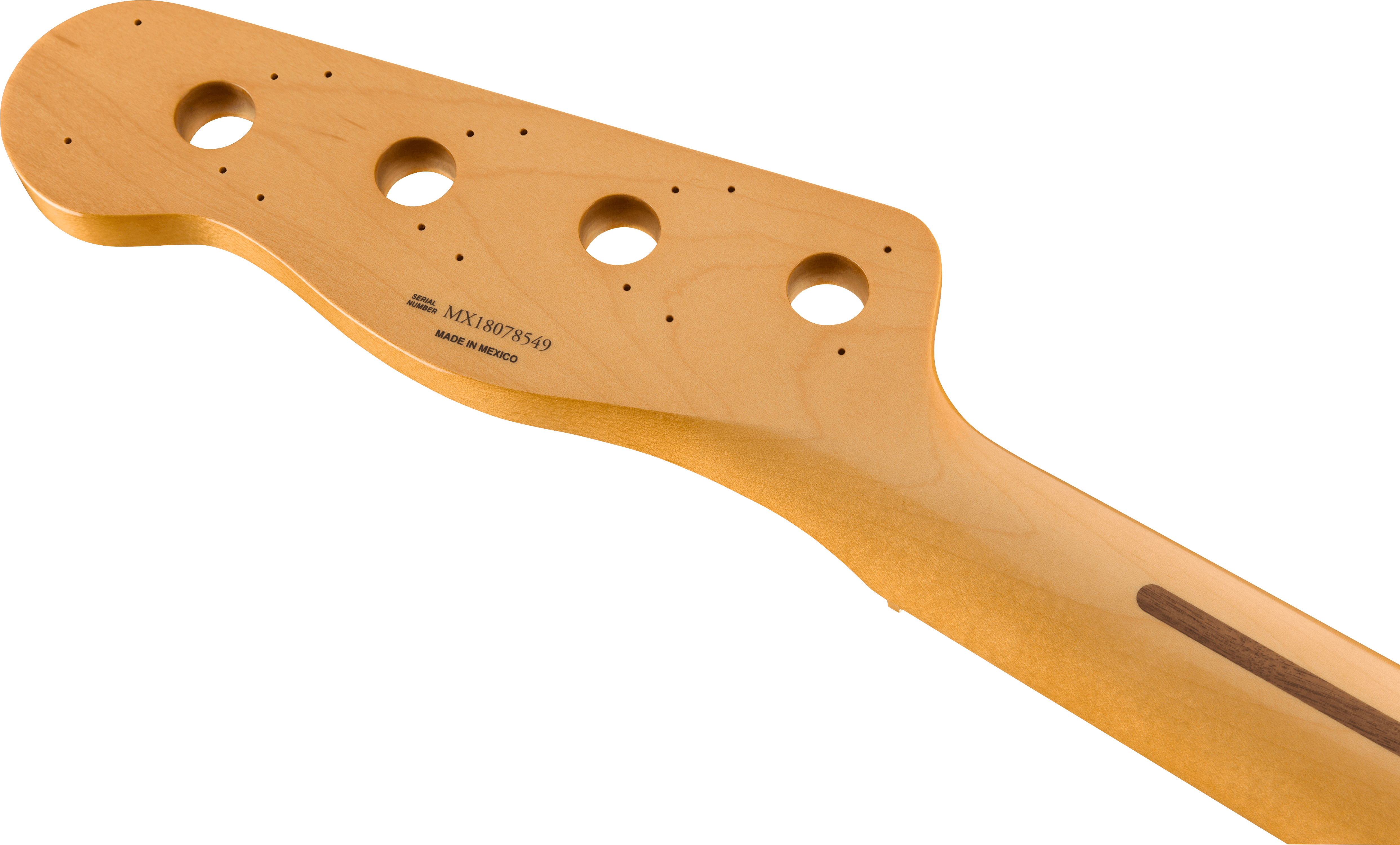 Bass Neck Fender Precision - Maple With Maple Fingerboard, Modern