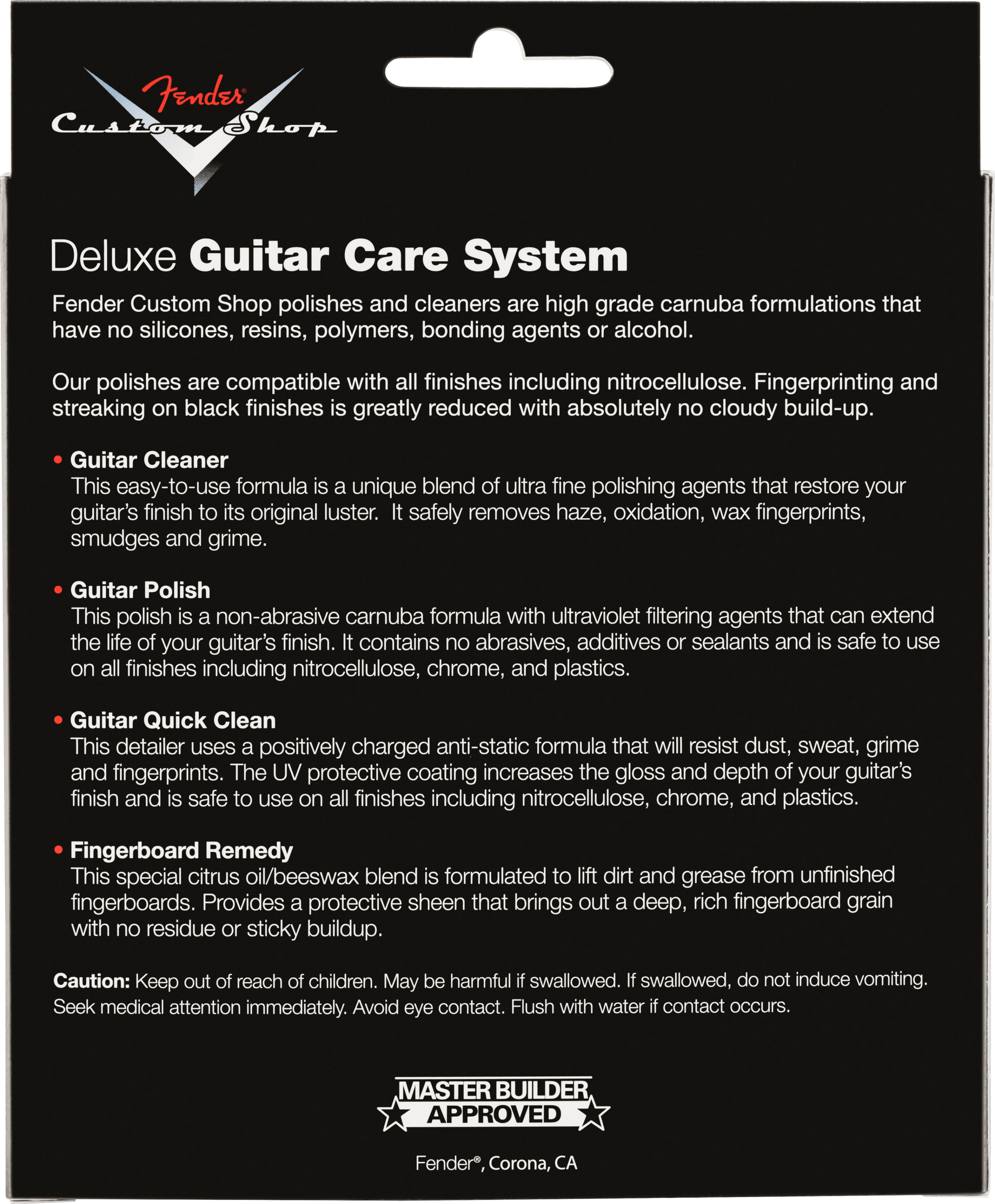 Custom Shop 4-Step Cleaning Kit (4 pack) – Fender