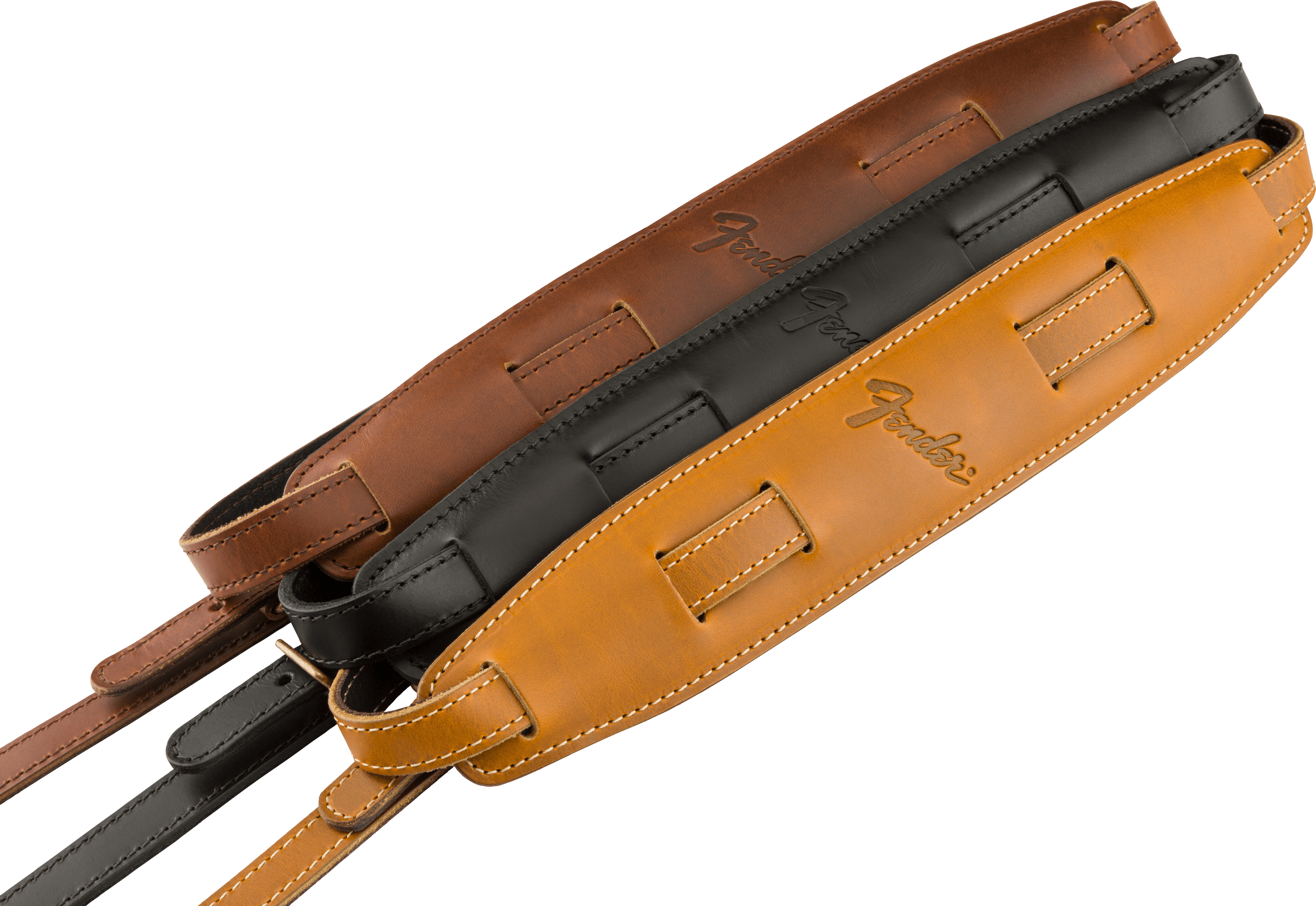 Mustang™ Leather Saddle Straps – Fender