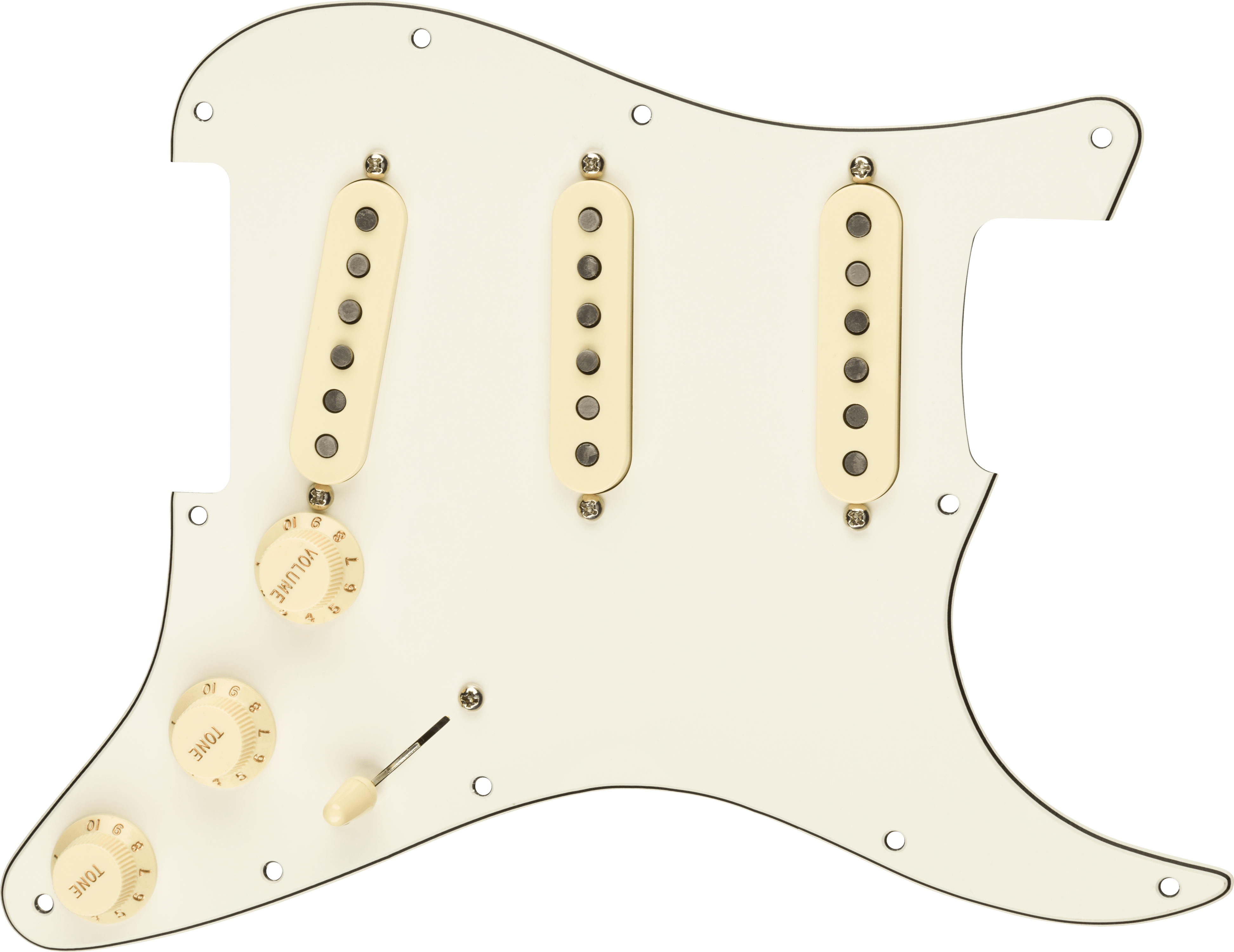 ストラトキャスター SSSアセンブリ Fender CS69復刻ピックアップ