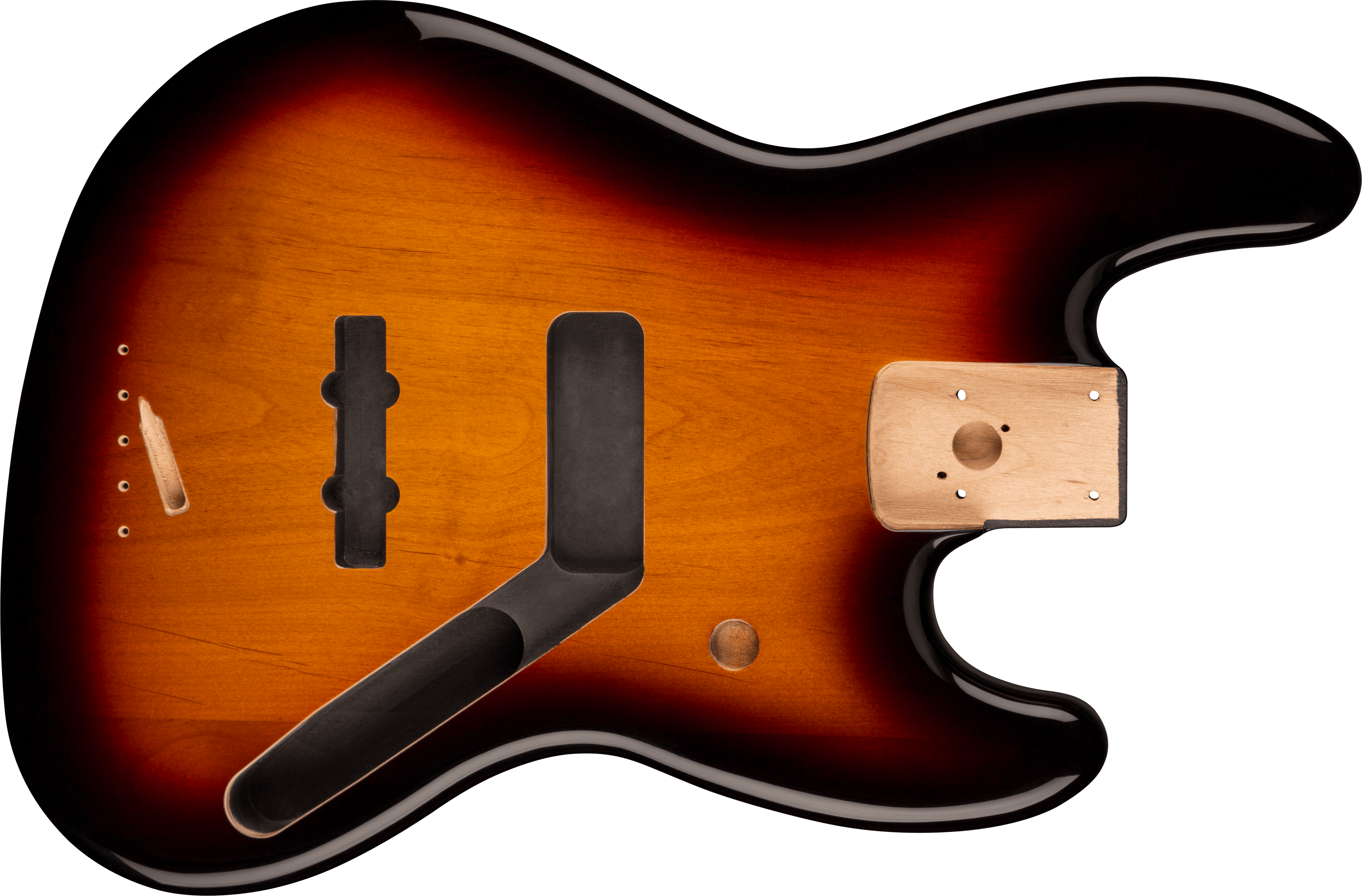 FENDER JAZZ BASS ボディ Standard Series Jazz Bass® Alder Body - Brown Sunburst – Fender