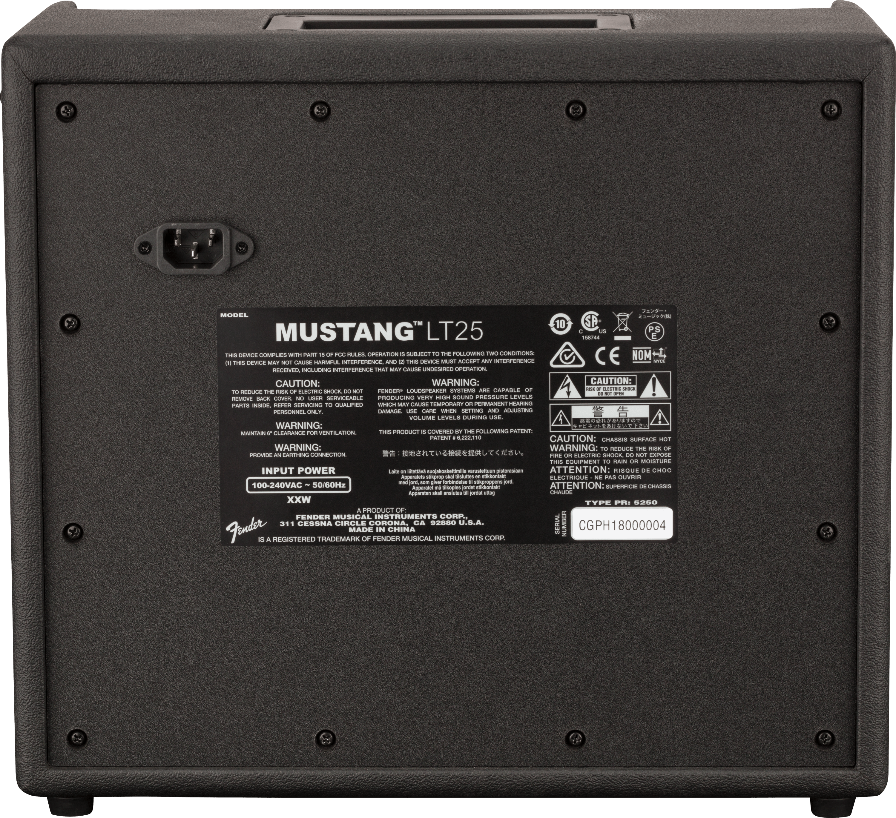 Mustang® LT25 – Fender
