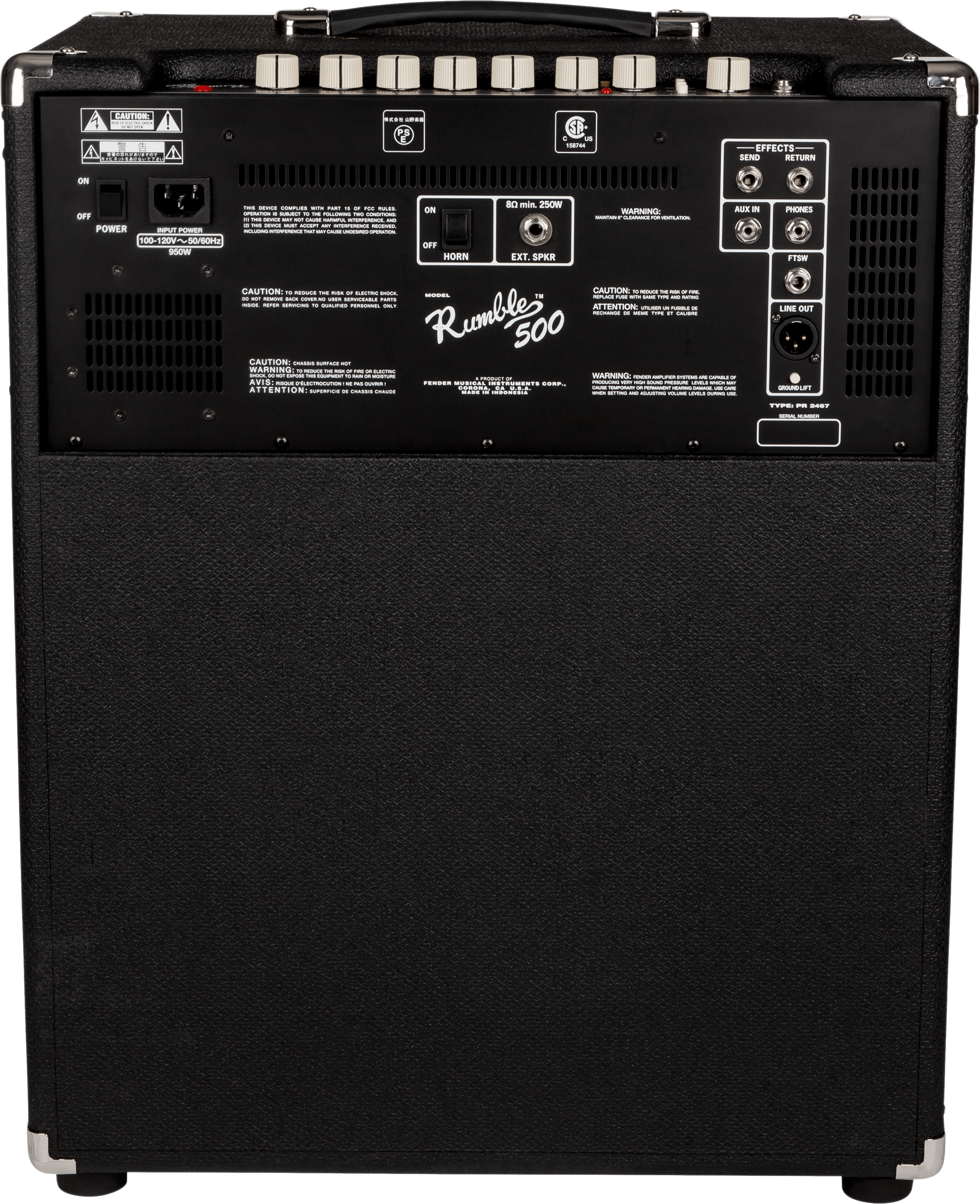 Fender Rumble 500W Bass Amp Head | Guitar Center