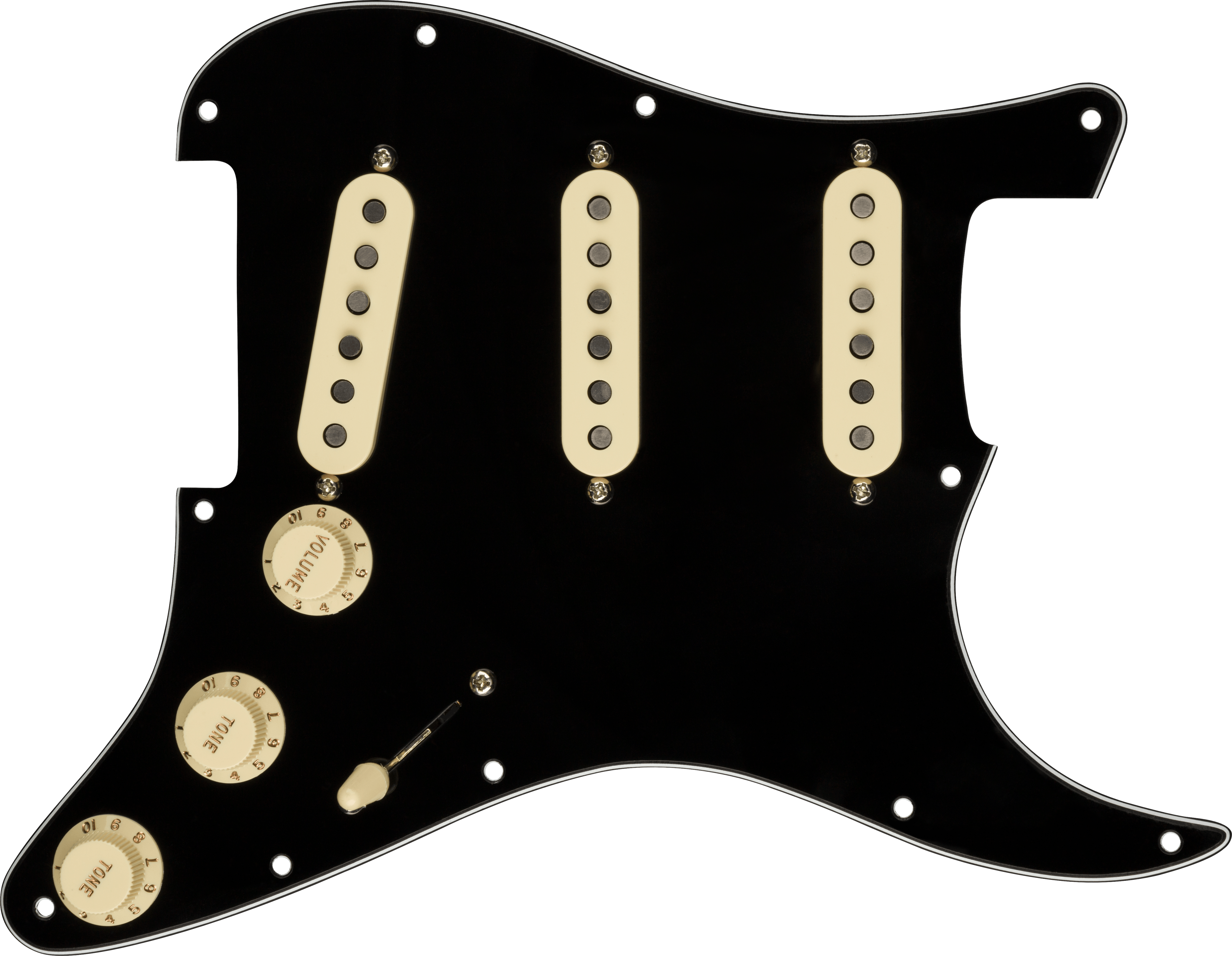 Pre-Wired Strat® Pickguard, Custom 