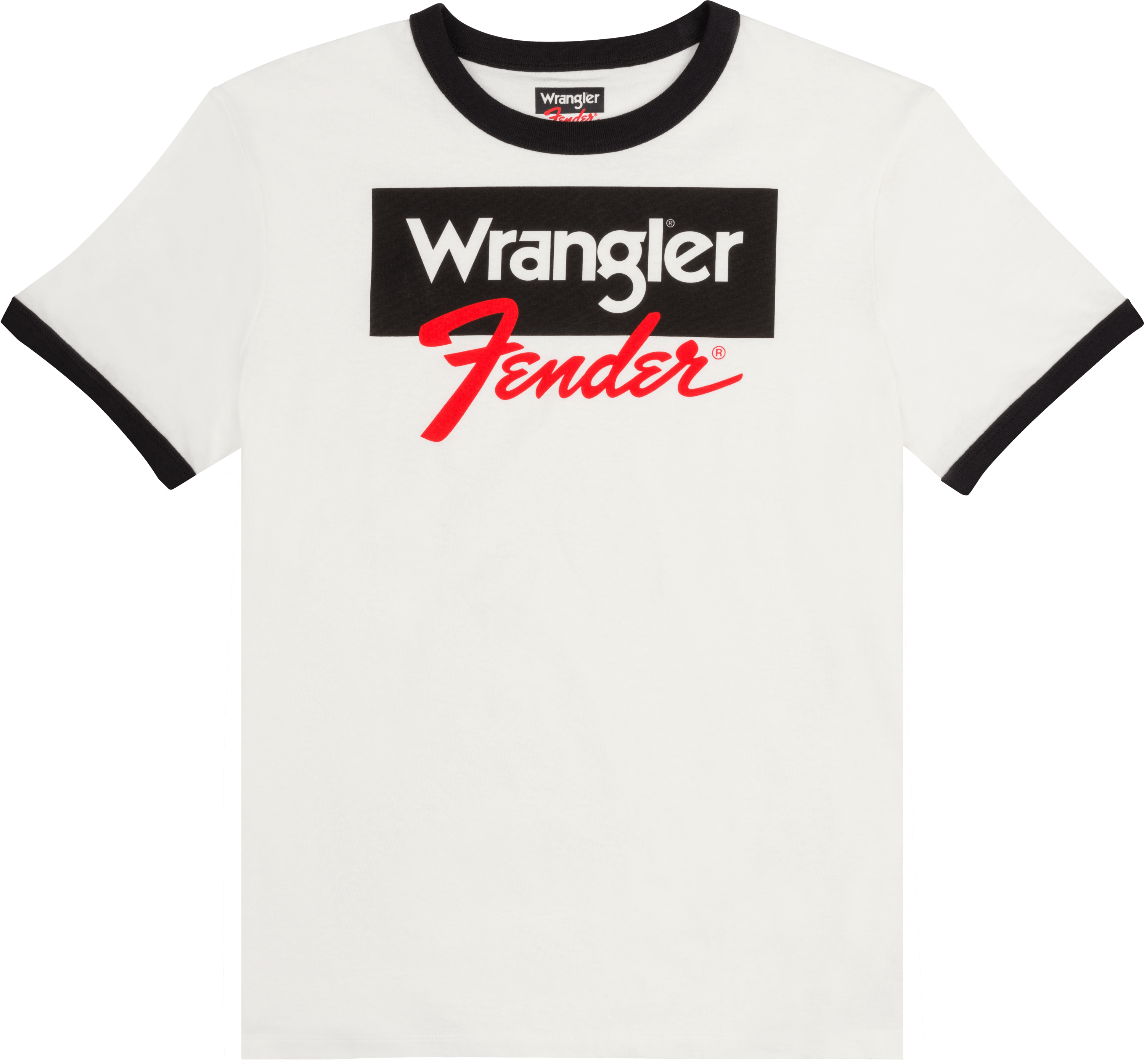 Fender® x Wrangler® Men's Ringer Tee, White