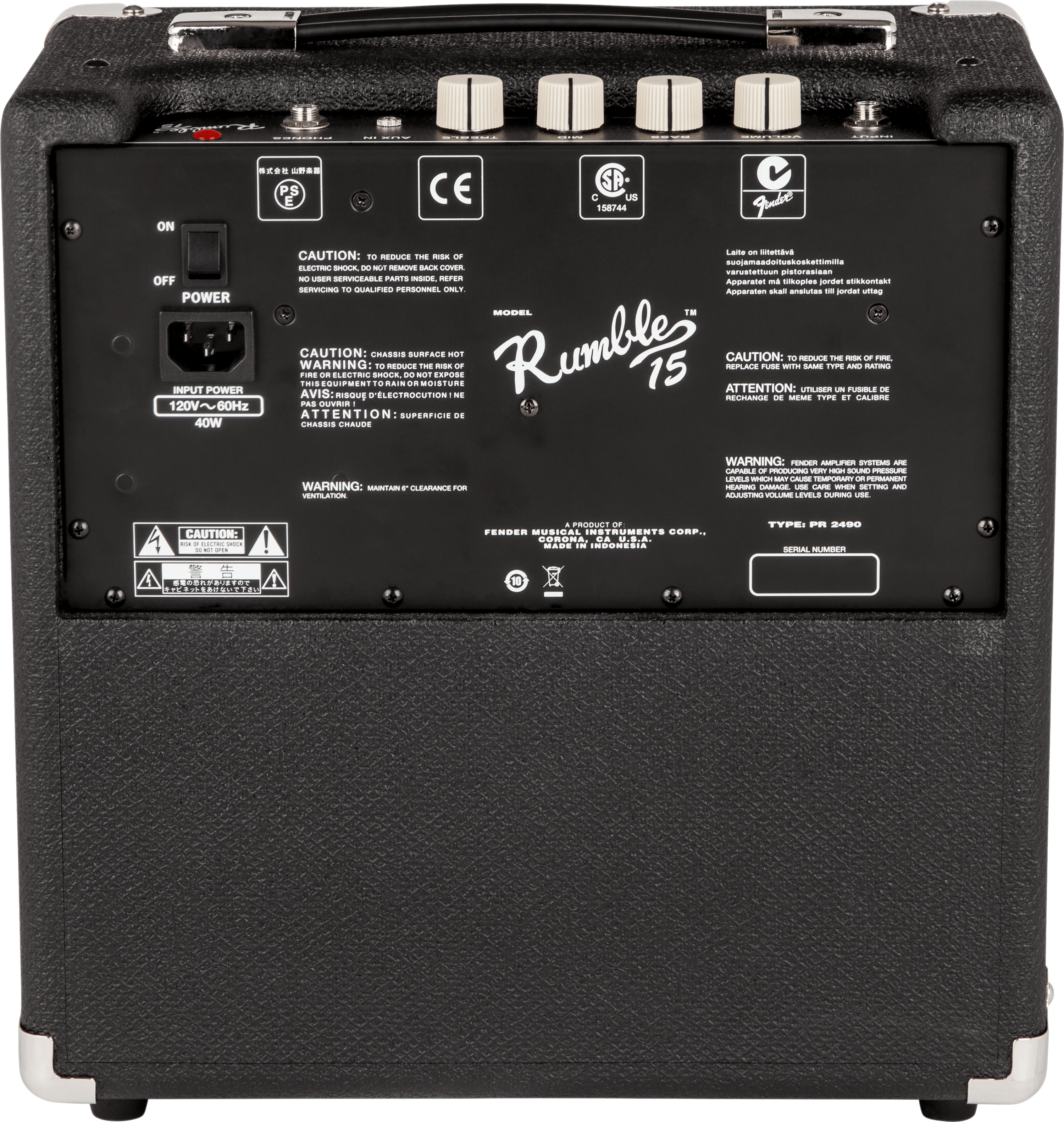 Rumble™ Studio 40 – Fender